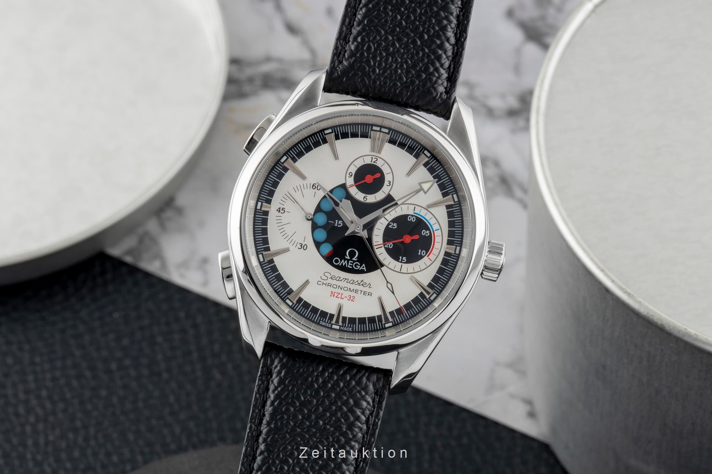 Omega Seamaster NZL-32 Aqua Terra Chronograph Automatik Stahl Ref. 2813.30.81  [2600495]