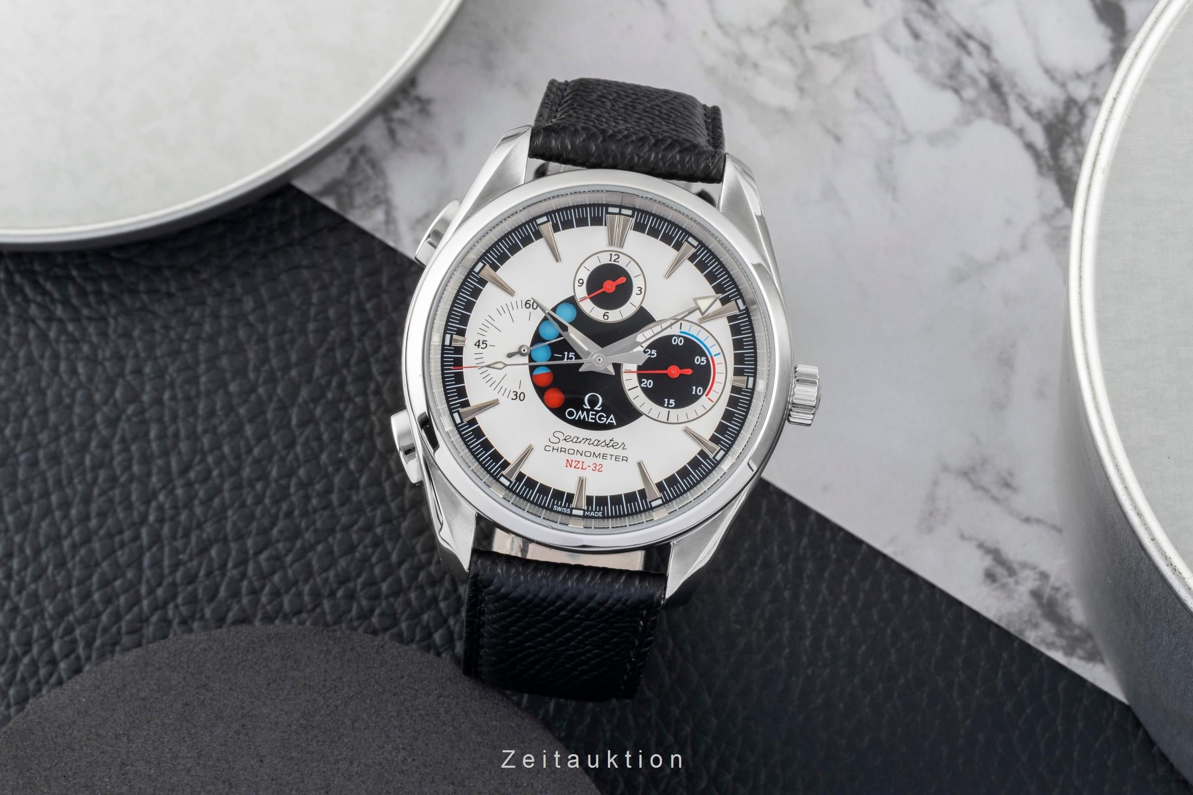 Omega Seamaster NZL-32 Aqua Terra Chronograph Automatik Stahl Ref. 2813.30.81  [2600495]
