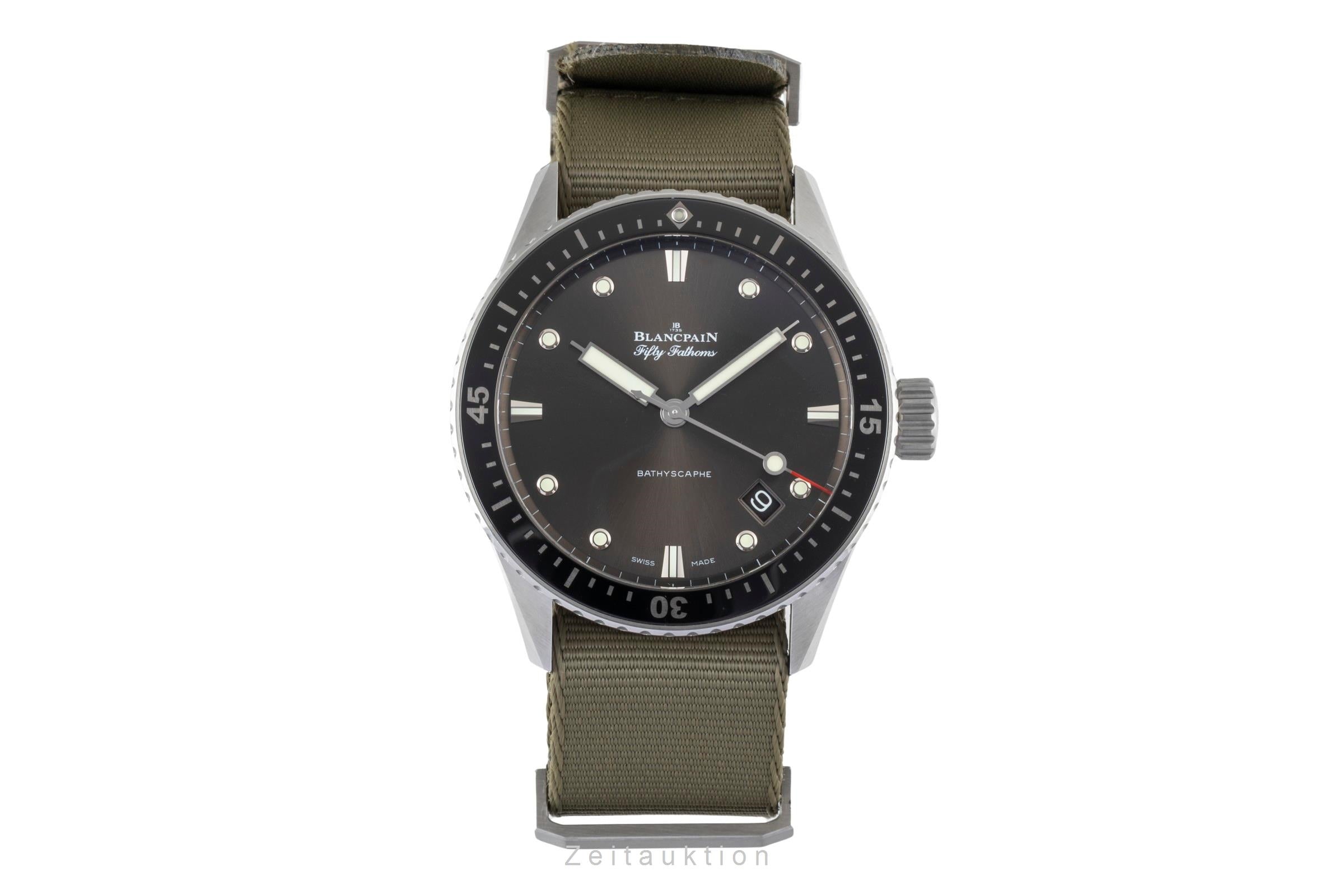 Blancpain Fifty Fathoms steel automatic men's watch 5000 1110 B52A LP: 12050EUR  [2600496]