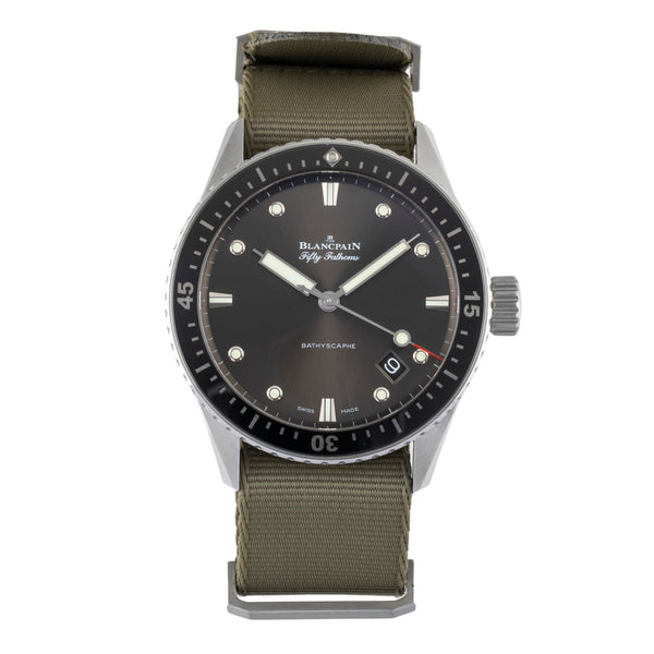 Blancpain Fifty Fathoms steel automatic men's watch 5000 1110 B52A LP: 12050EUR  [2600496]