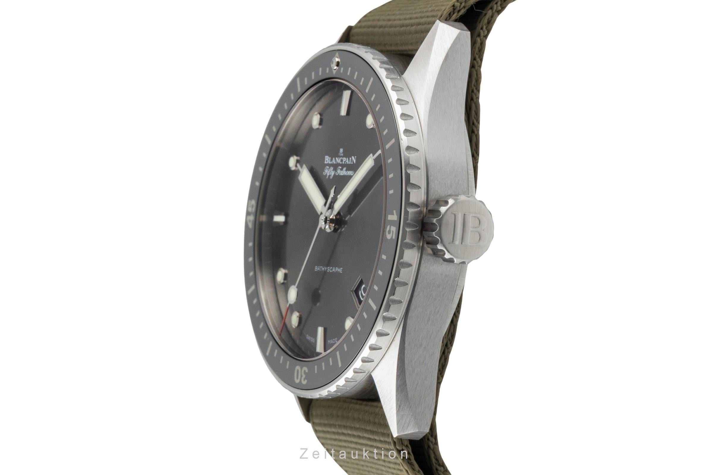 Blancpain Fifty Fathoms steel automatic men's watch 5000 1110 B52A LP: 12050EUR  [2600496]