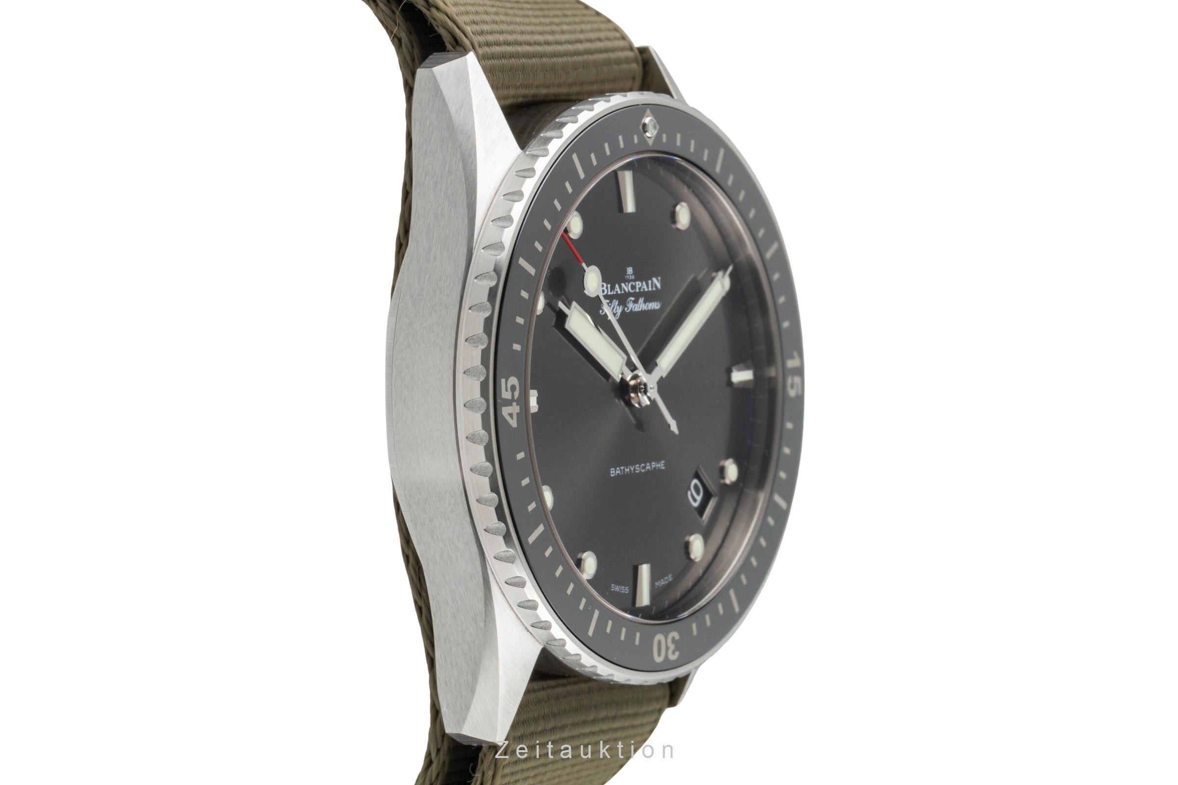 Blancpain Fifty Fathoms steel automatic men's watch 5000 1110 B52A LP: 12050EUR  [2600496]