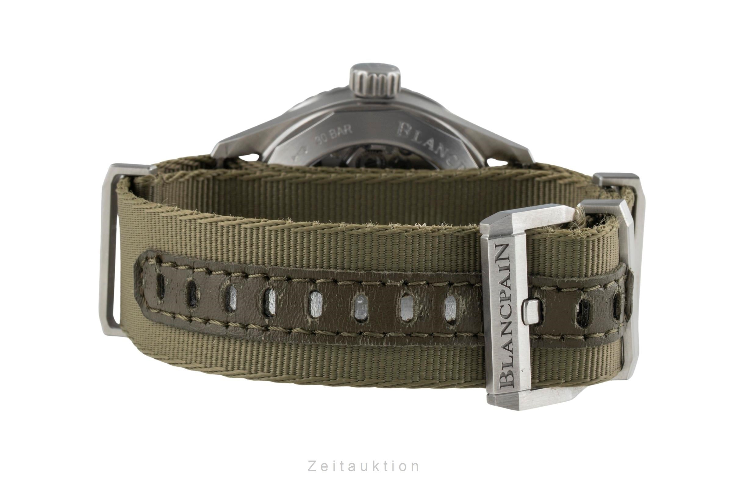 Blancpain Fifty Fathoms steel automatic men's watch 5000 1110 B52A LP: 12050EUR  [2600496]