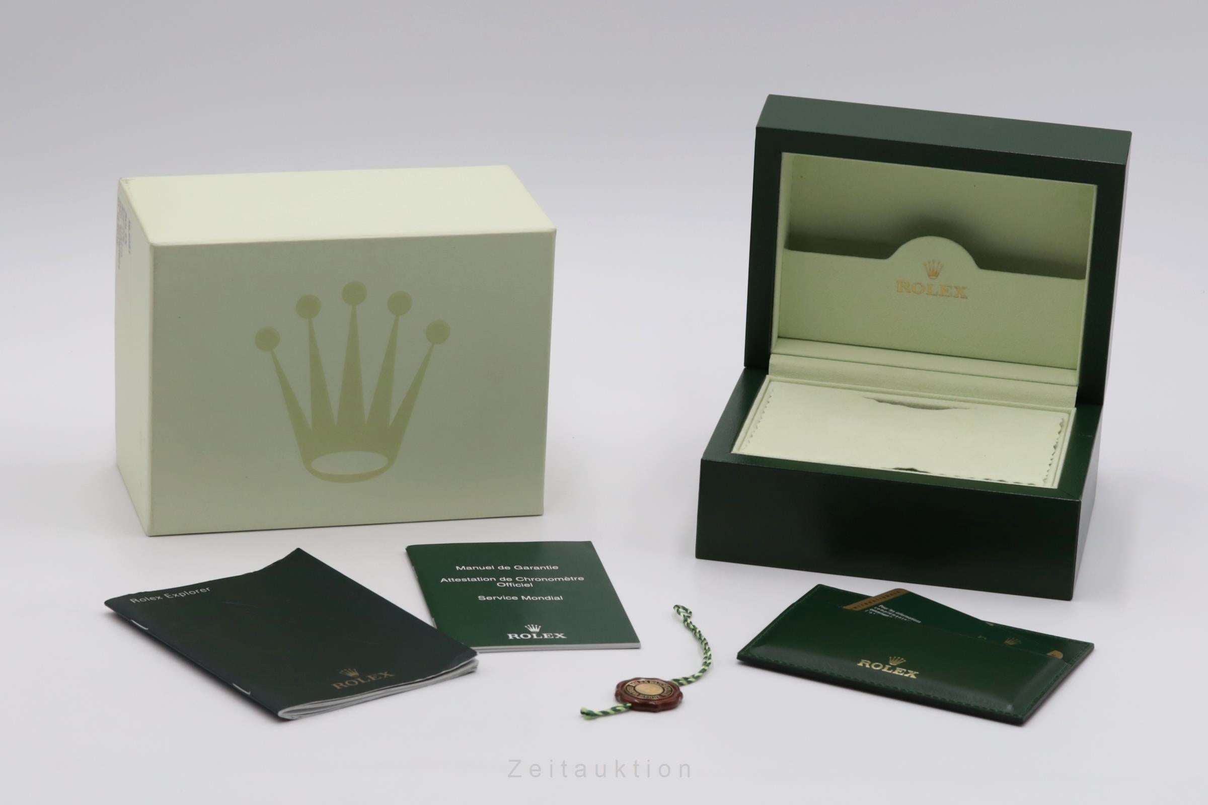 Rolex Explorer 39 Oyster Perpetual Edelstahl Automatik Ref. 214270 B&P 2012 [2600497]