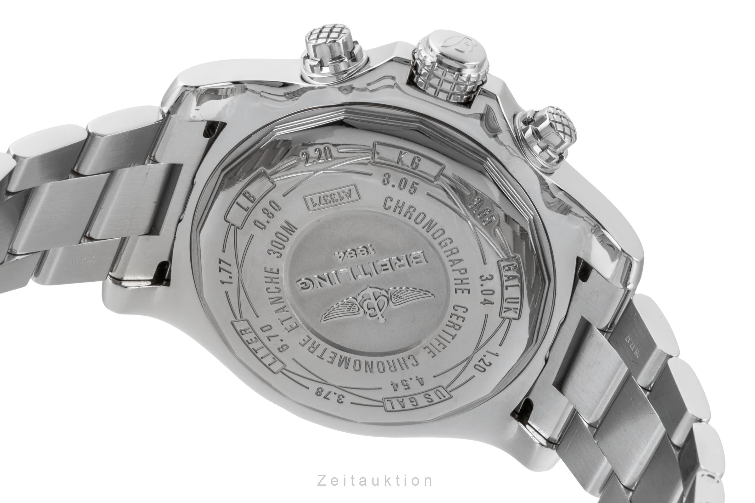 Breitling Super Avenger chronograph steel automatic men's watch A13371  [2600499]