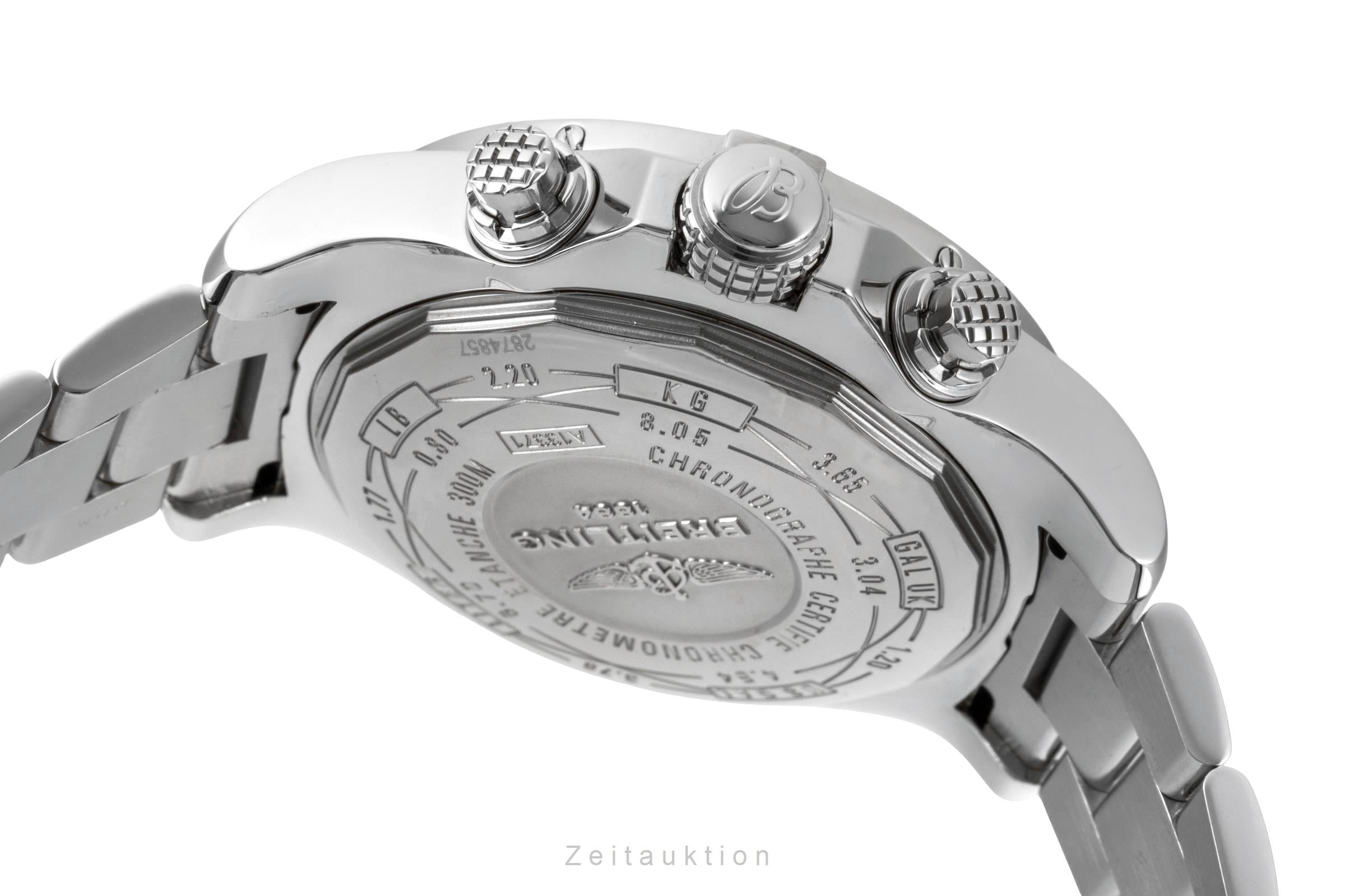 Breitling Super Avenger chronograph steel automatic men's watch A13371  [2600499]