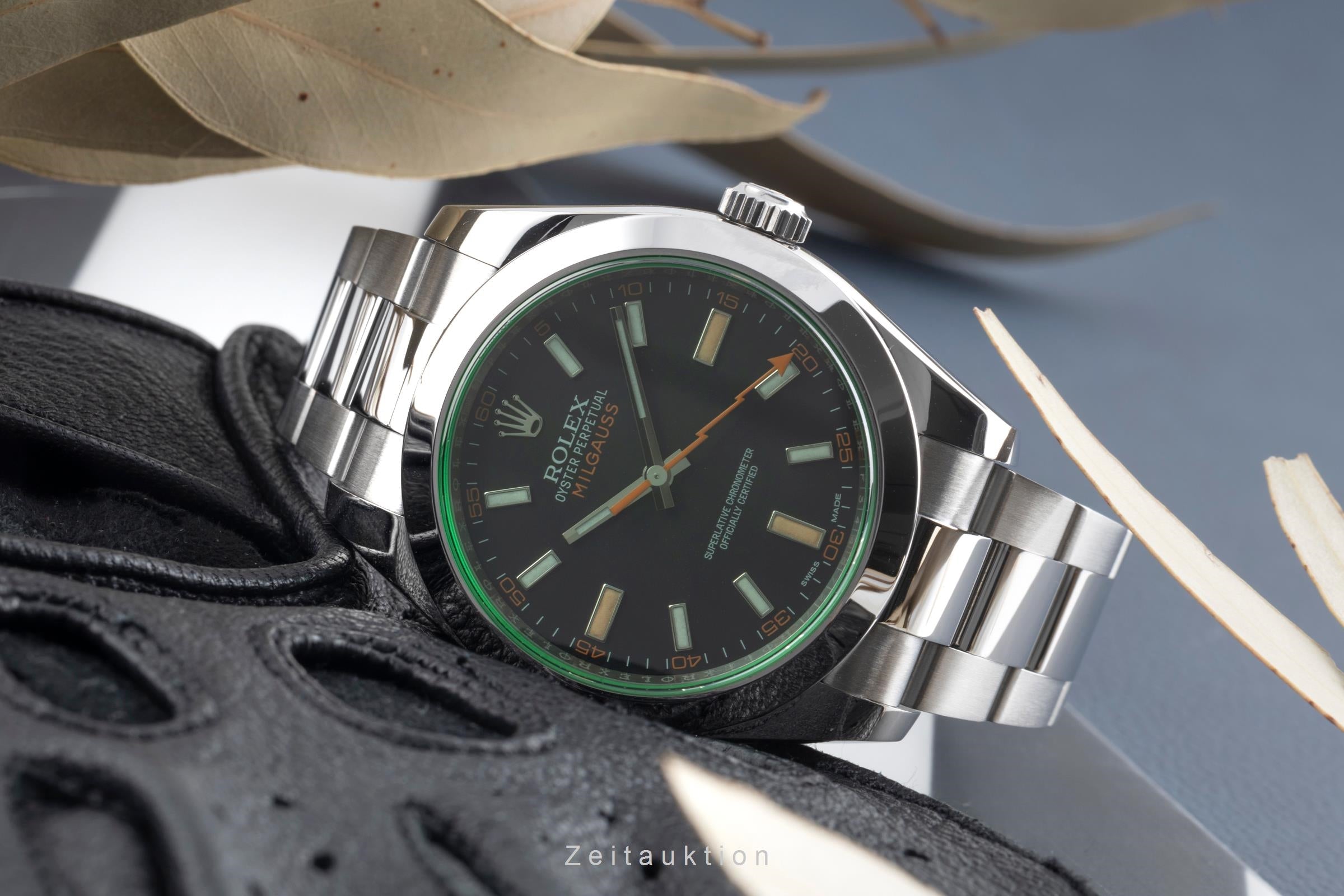 Rolex Milgauss steel automatic men's watch 116400GV  [2600501]