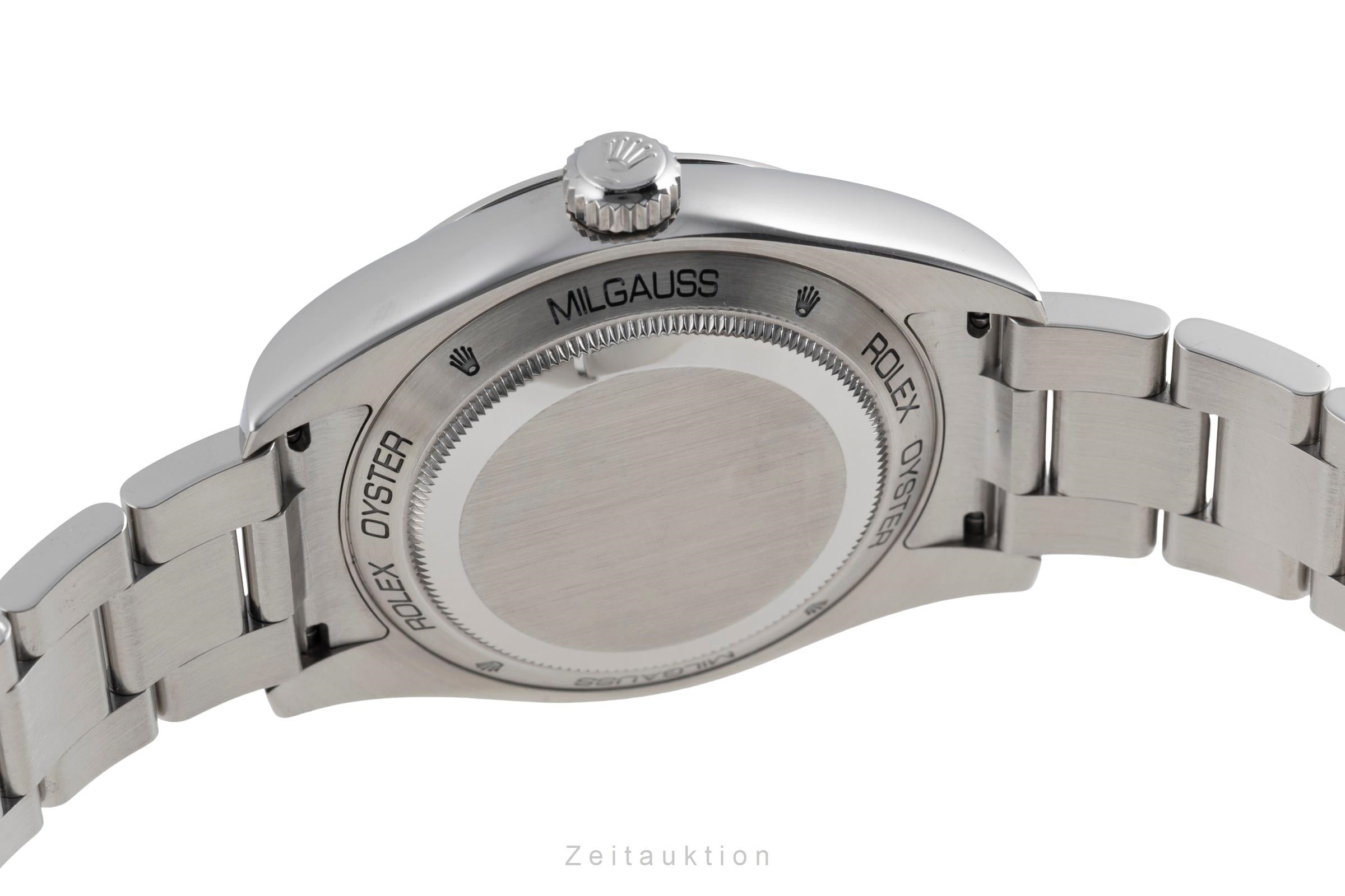 Rolex Milgauss steel automatic men's watch 116400GV  [2600501]