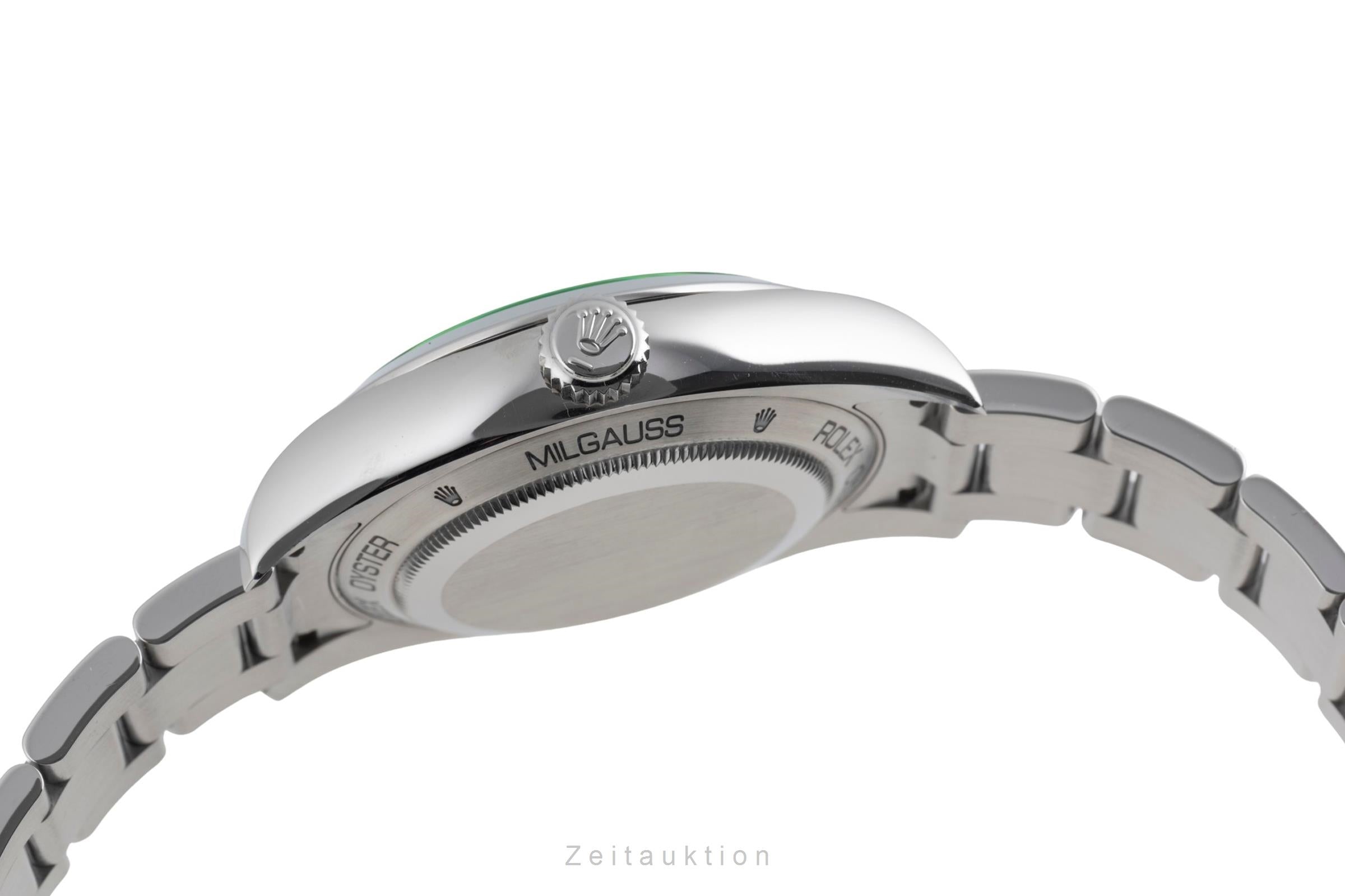 Rolex Milgauss steel automatic men's watch 116400GV  [2600501]