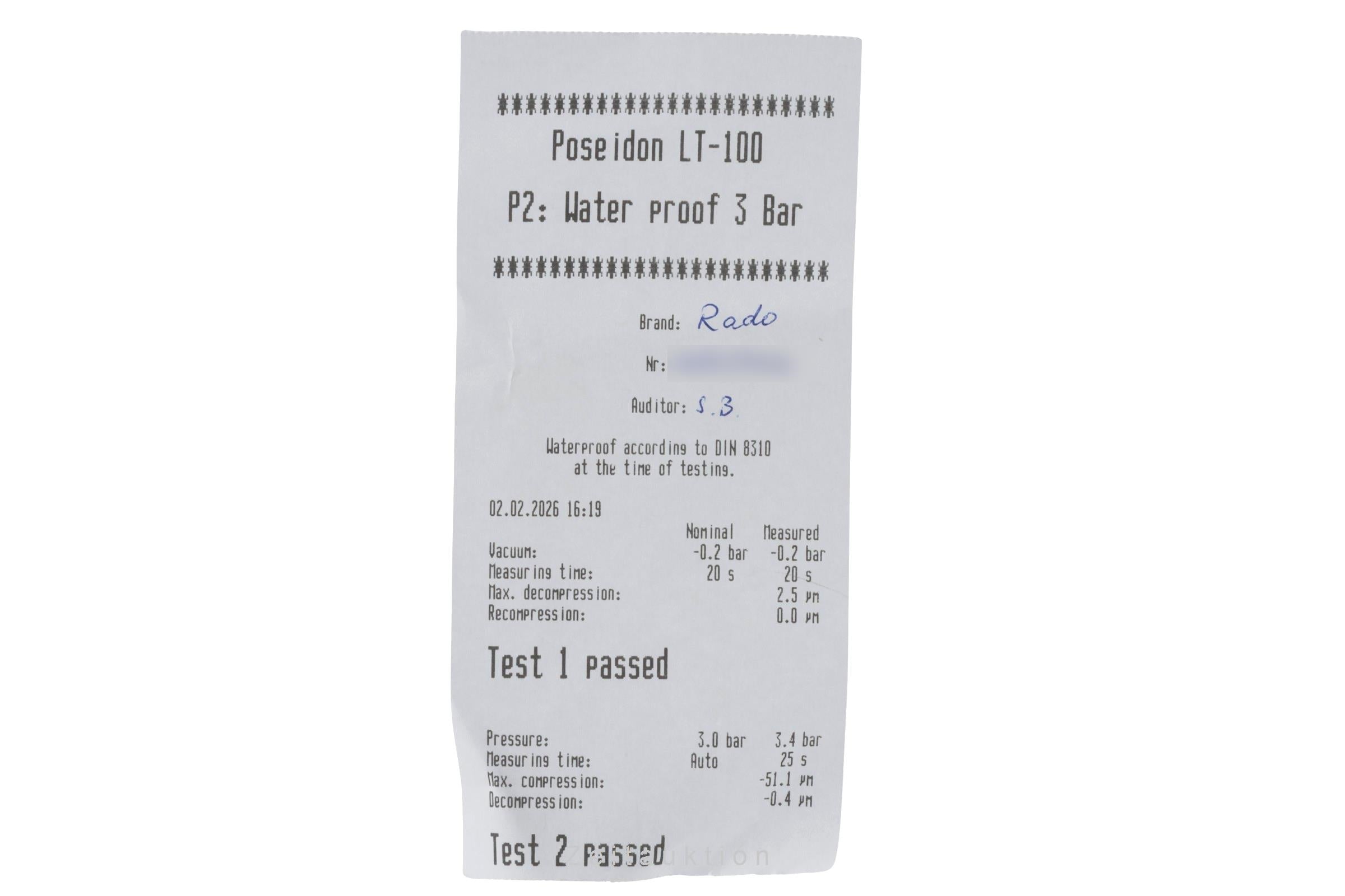 Rado Integral steel quartz men's watch R20787155  , 152.0787.3  [2600502]