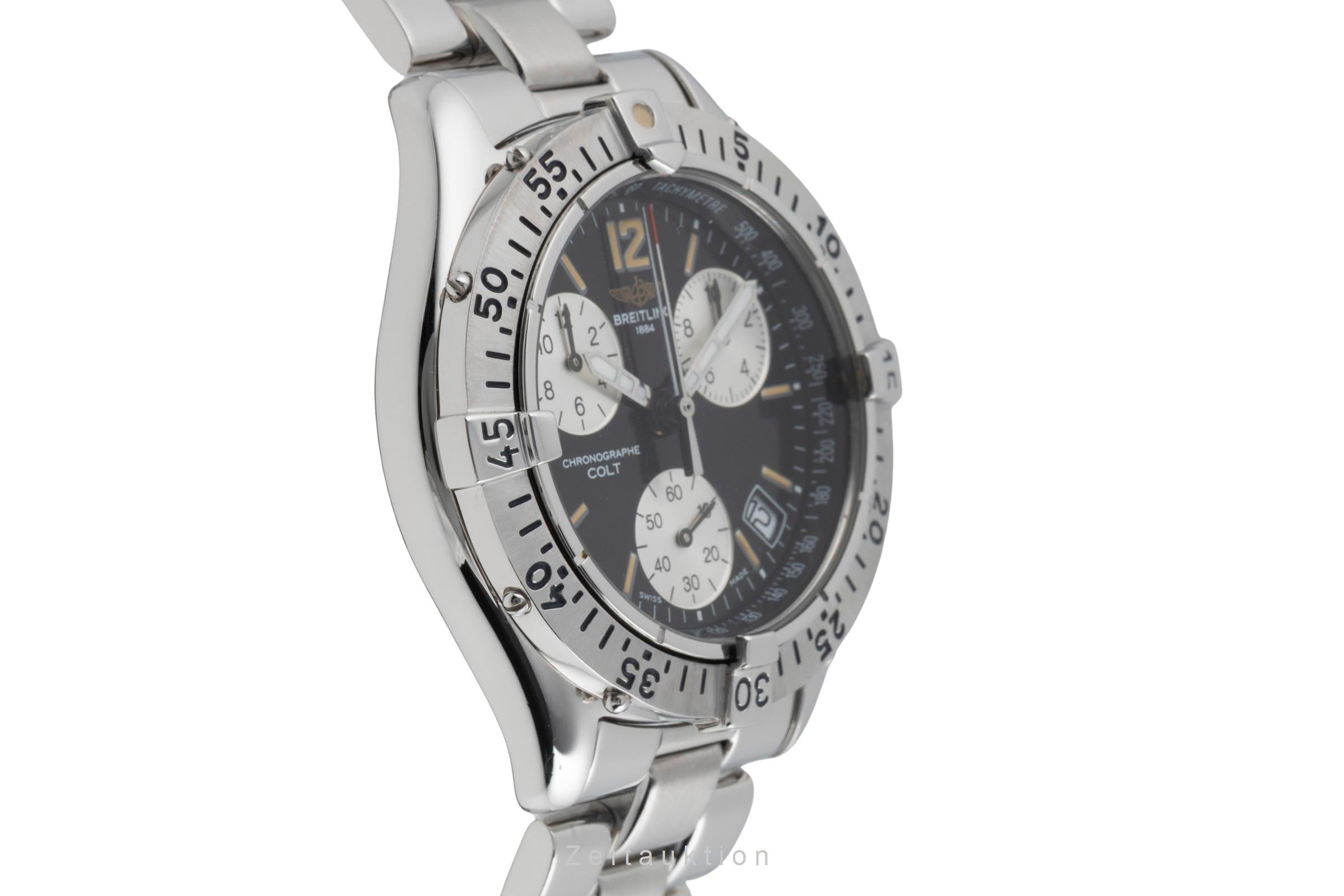 Breitling Colt Chronograph  chronograph steel quartz men's watch A53035  [2600503]