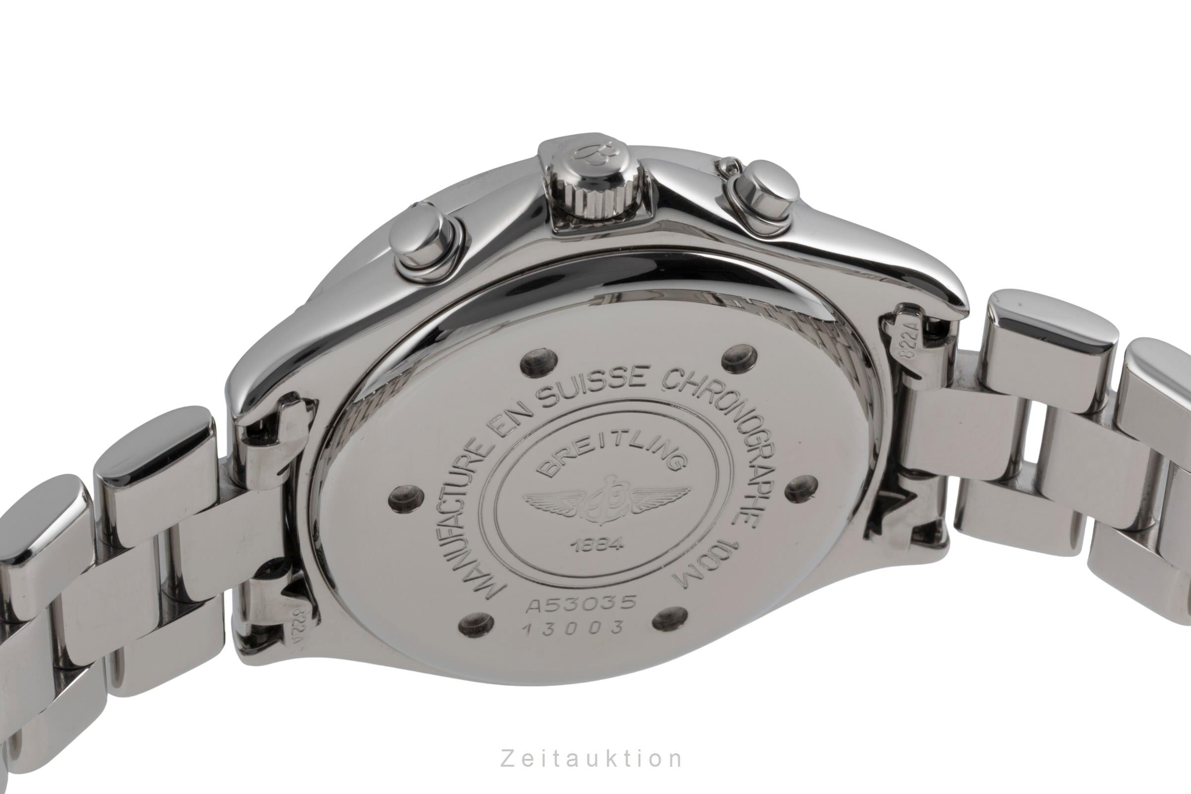 Breitling Colt Chronograph  chronograph steel quartz men's watch A53035  [2600503]