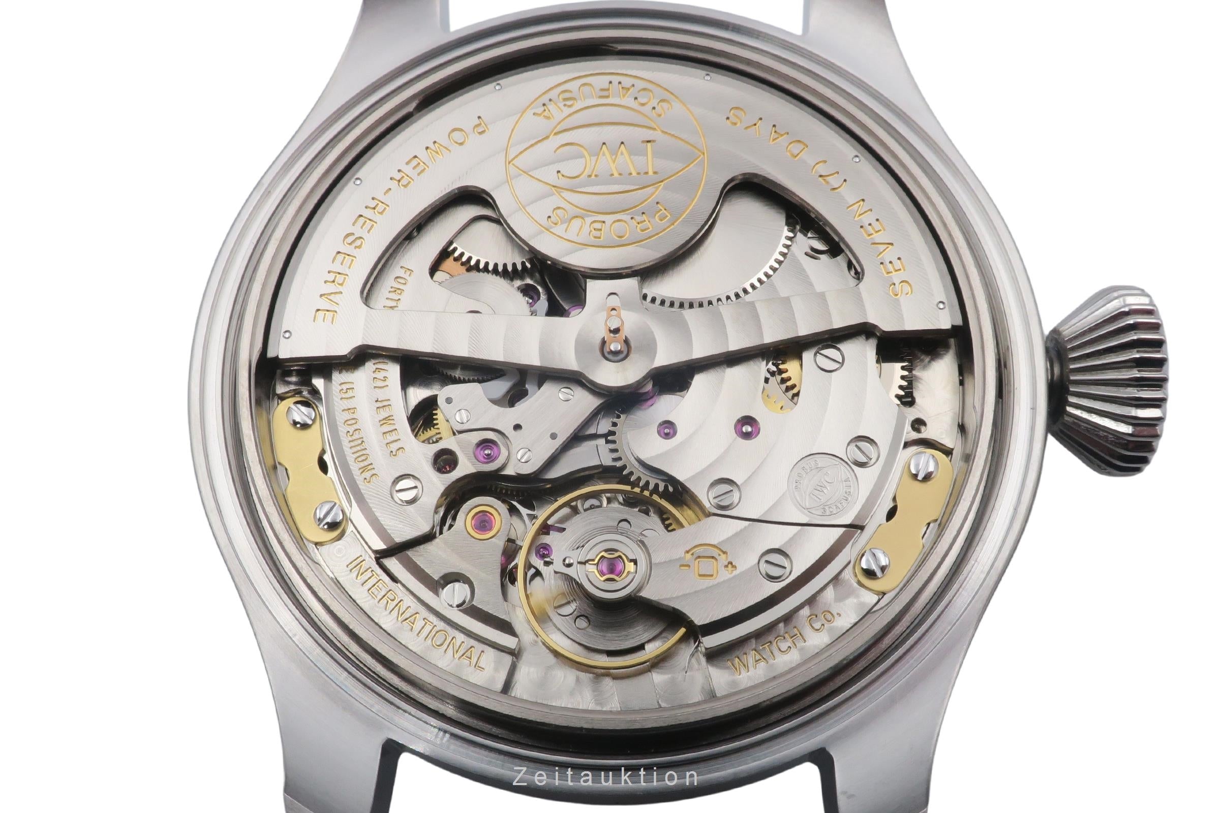 IWC Big Pilot acier automatique montre pour hommes IW500916  [2600504]