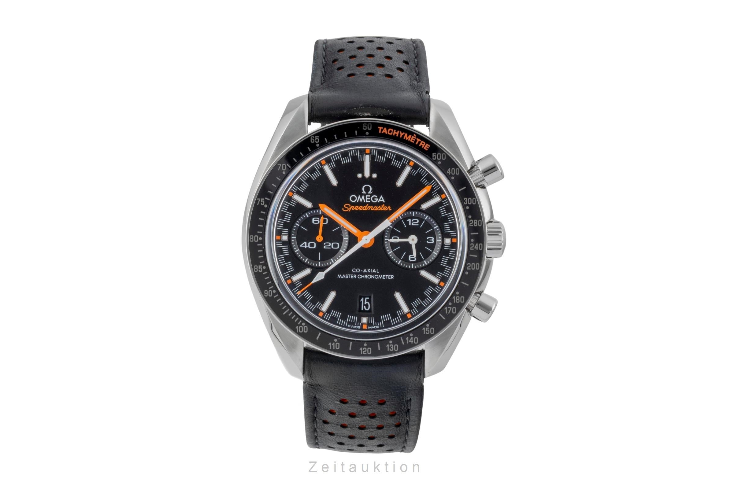 Omega Speedmaster Racing chronograph steel automatic men's watch 329.32.44.51.01.001 LP: 10100EUR  [2600505]