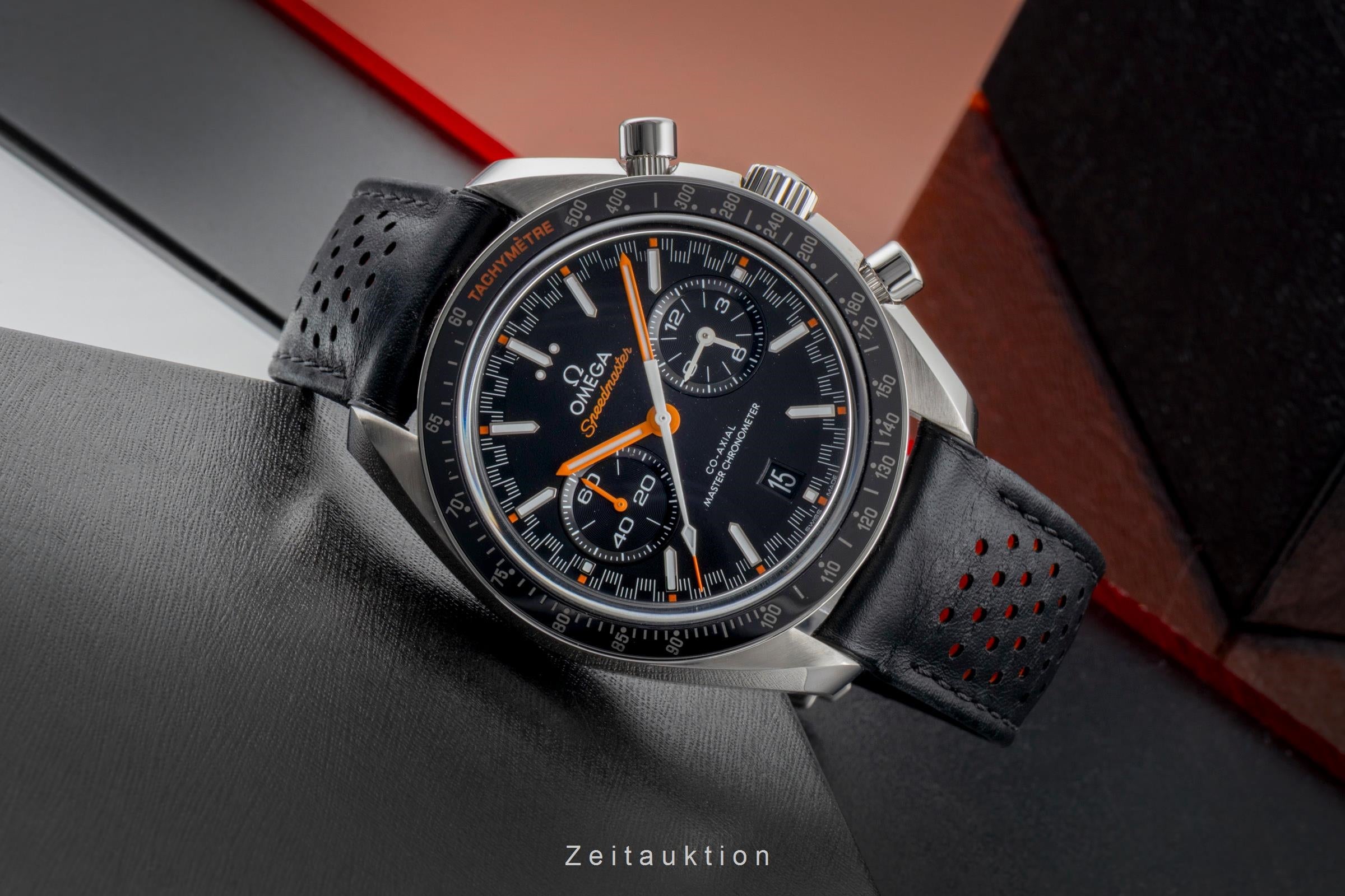 Omega Speedmaster Racing chronograph steel automatic men's watch 329.32.44.51.01.001 LP: 10100EUR  [2600505]