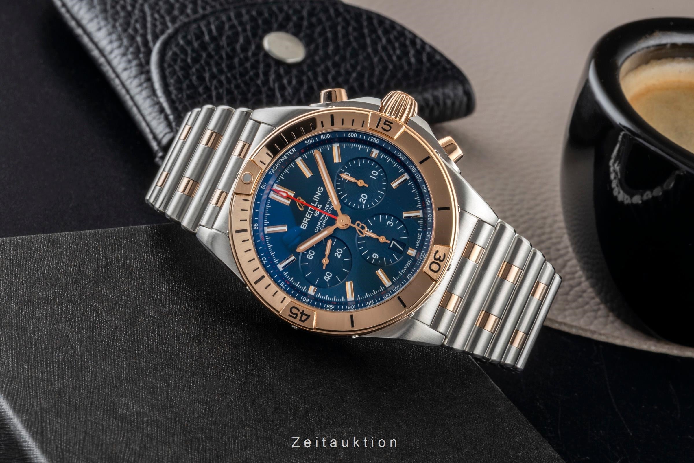 Breitling Chronomat cronógrafo acero / oro automático reloj para caballeros UB0134101C1U1 LP: 14200EUR  [2600506]
