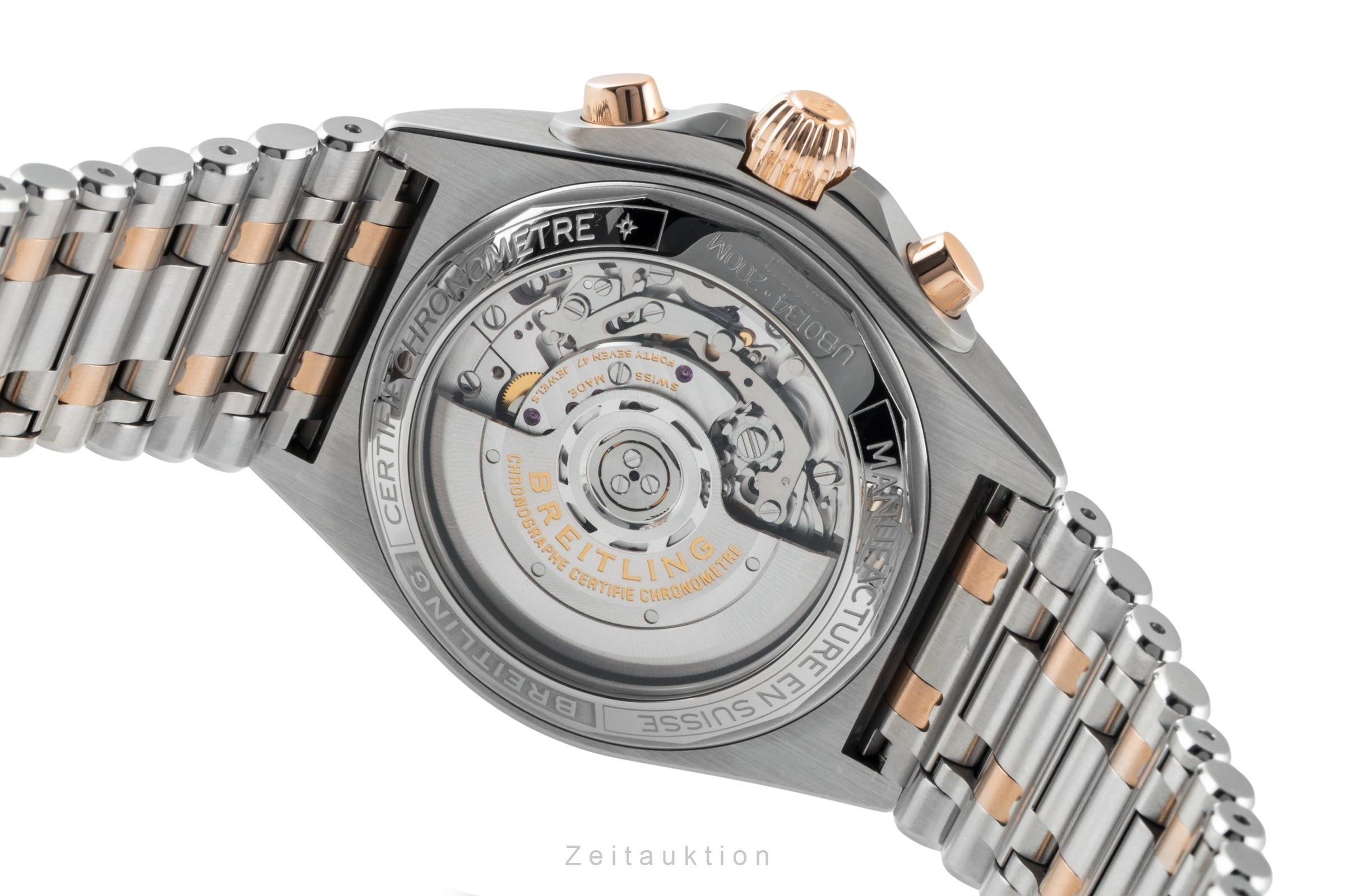 Breitling Chronomat cronógrafo acero / oro automático reloj para caballeros UB0134101C1U1 LP: 14200EUR  [2600506]