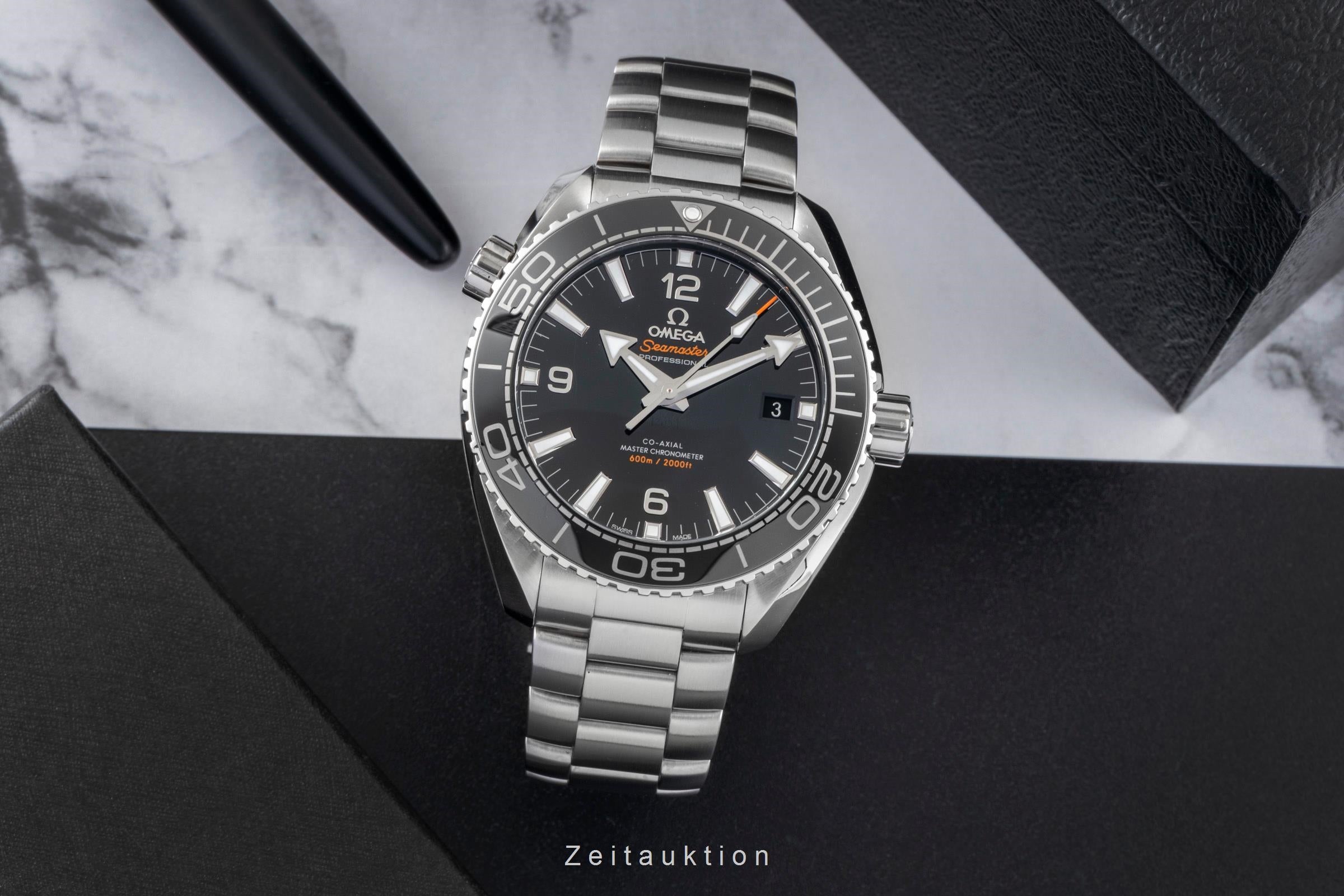 Omega Seamaster steel automatic men's watch 215.30.44.21.01.001 LP: 9500EUR  [2600507]