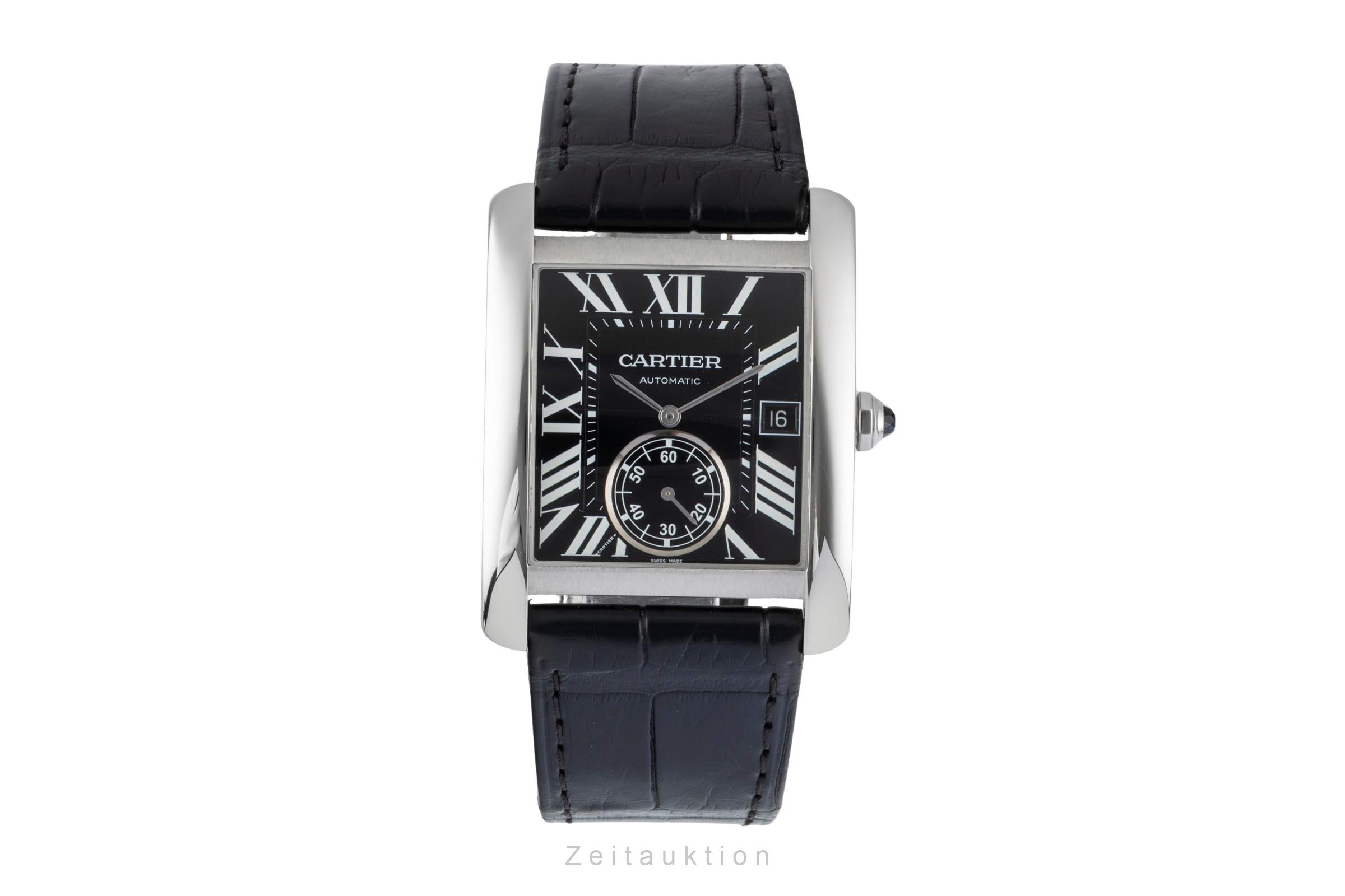Cartier Tank MC Automatik Edelstahl Herrenuhr Ref. W5330004 [2600508]