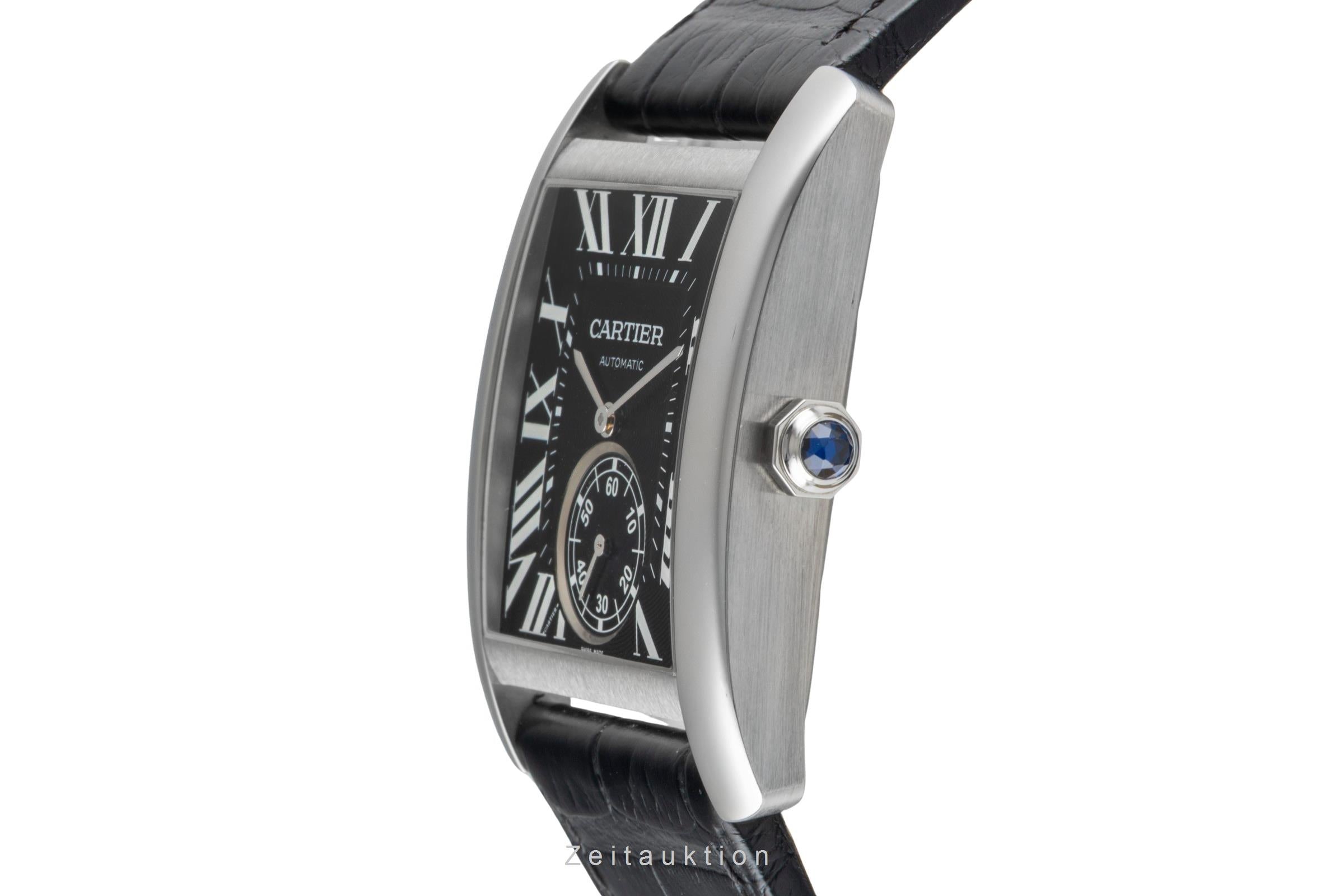 Cartier Tank MC Automatik Edelstahl Herrenuhr Ref. W5330004 [2600508]