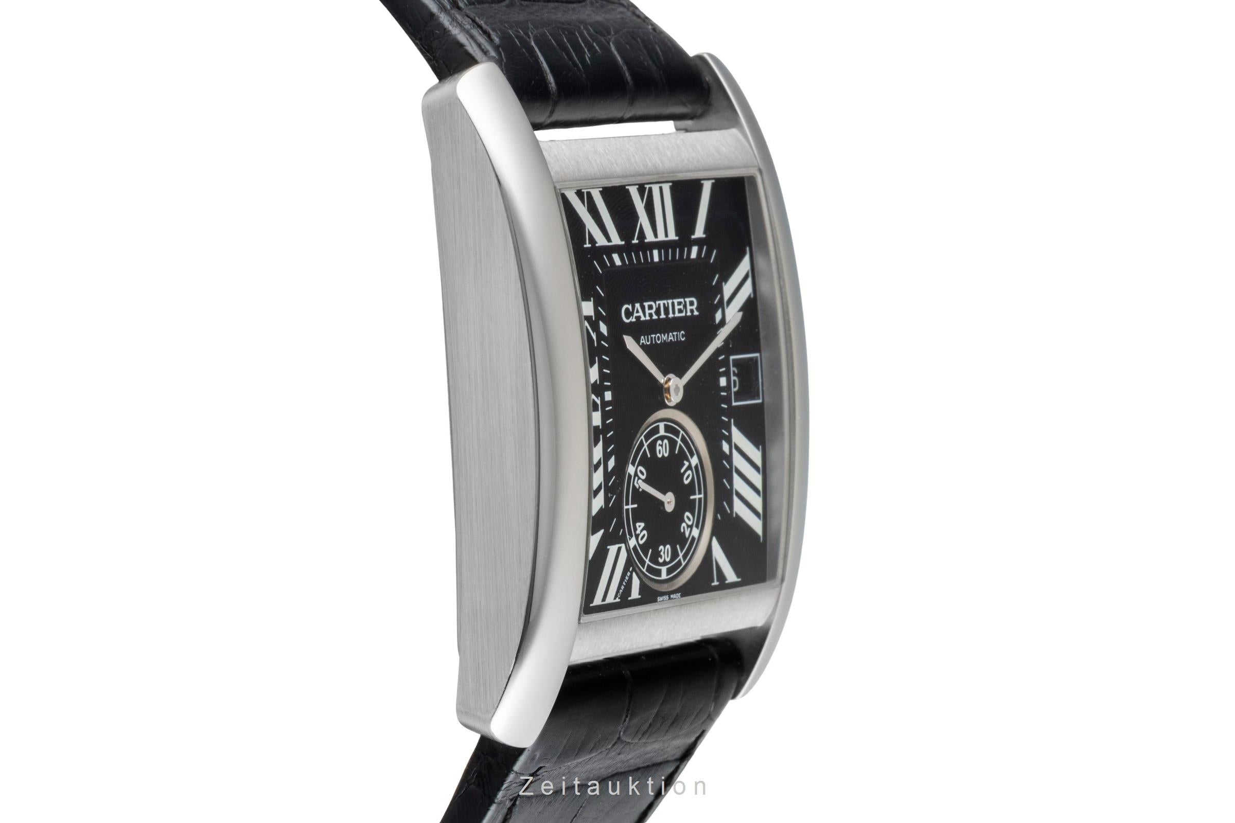 Cartier Tank MC Automatik Edelstahl Herrenuhr Ref. W5330004 [2600508]