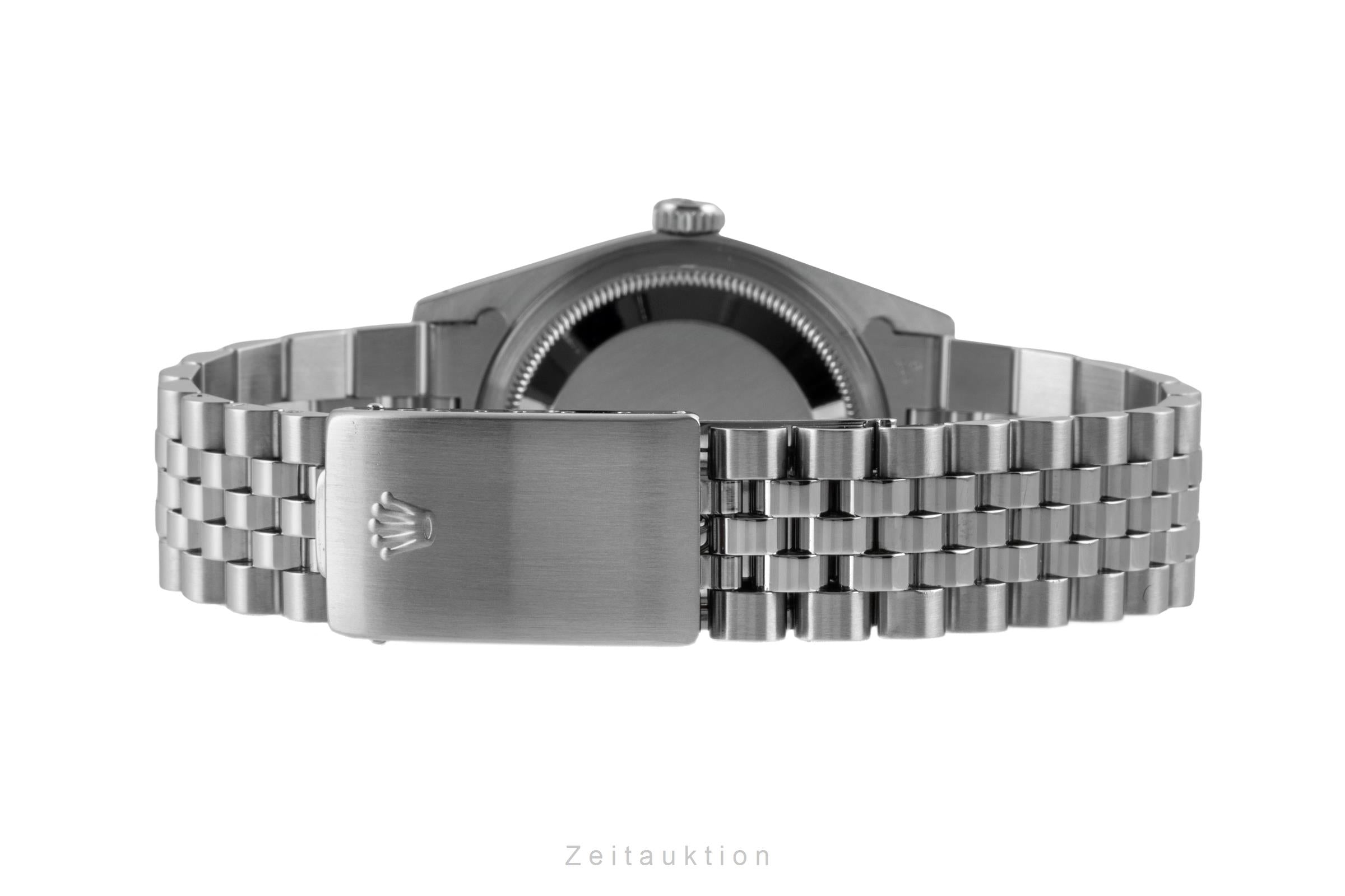 Rolex Datejust 36 White Dial Stahl Weissgold Automatik Jubilee Ref 16234 L-Serie [2600509]