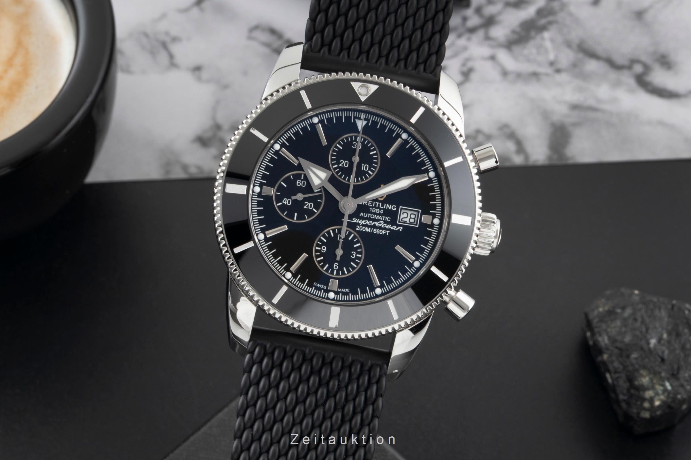 Breitling Superocean Chronograph chronograph steel automatic men's watch A13312 LP: 9100EUR  [2600510]