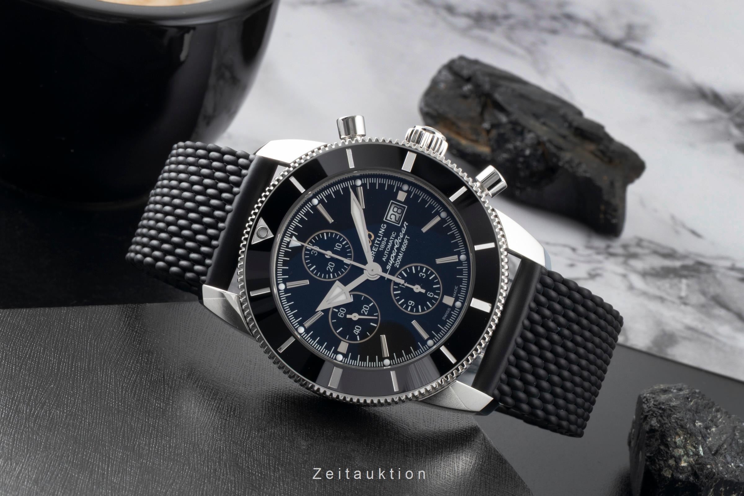 Breitling Superocean Chronograph chronograph steel automatic men's watch A13312 LP: 9100EUR  [2600510]