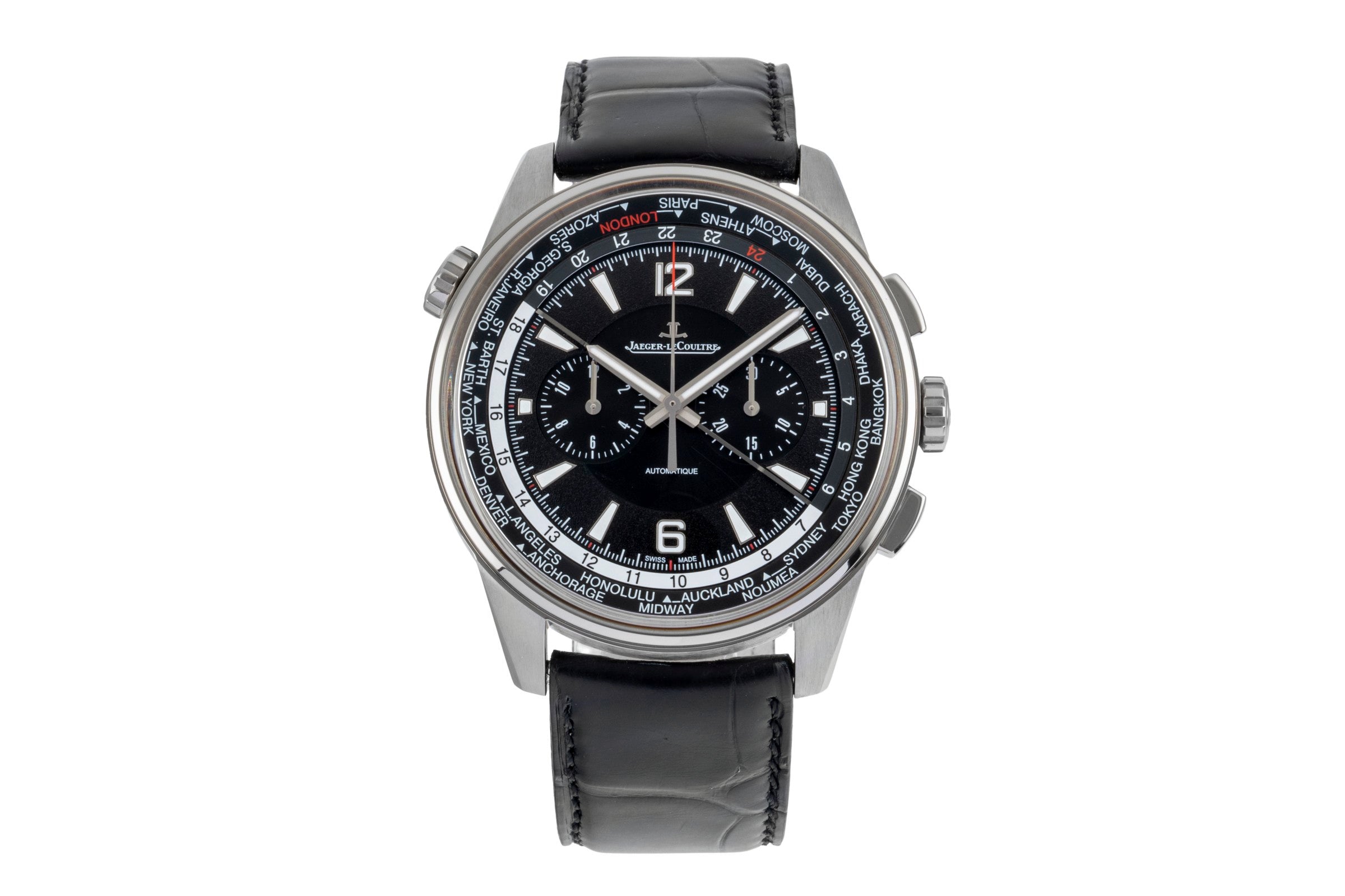 Jaeger LeCoultre Polaris chronograph titanium automatic men's watch Q905T471  844.T.C2.S  [2600511]