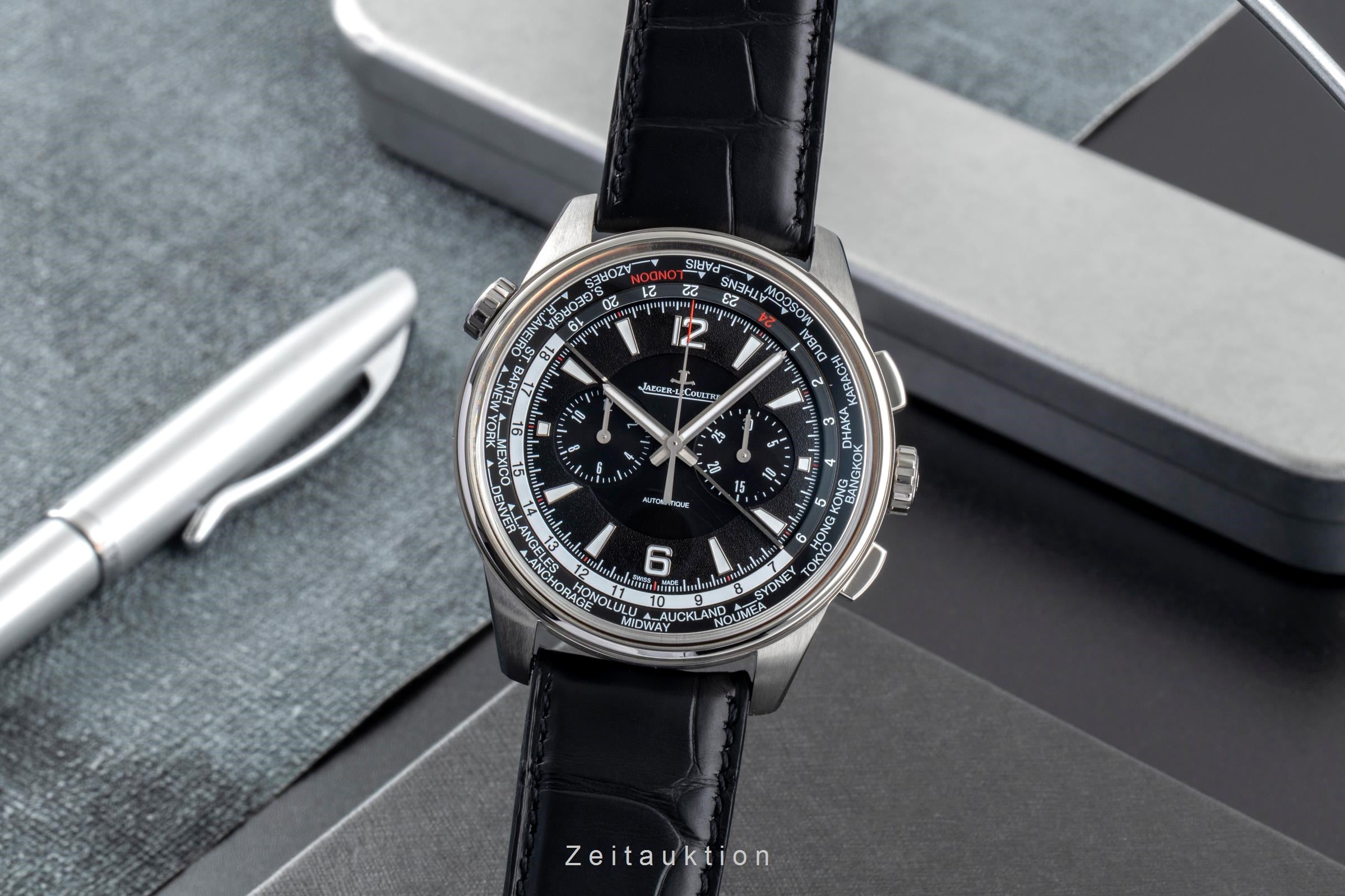 Jaeger LeCoultre Polaris chronograph titanium automatic men's watch Q905T471  844.T.C2.S  [2600511]