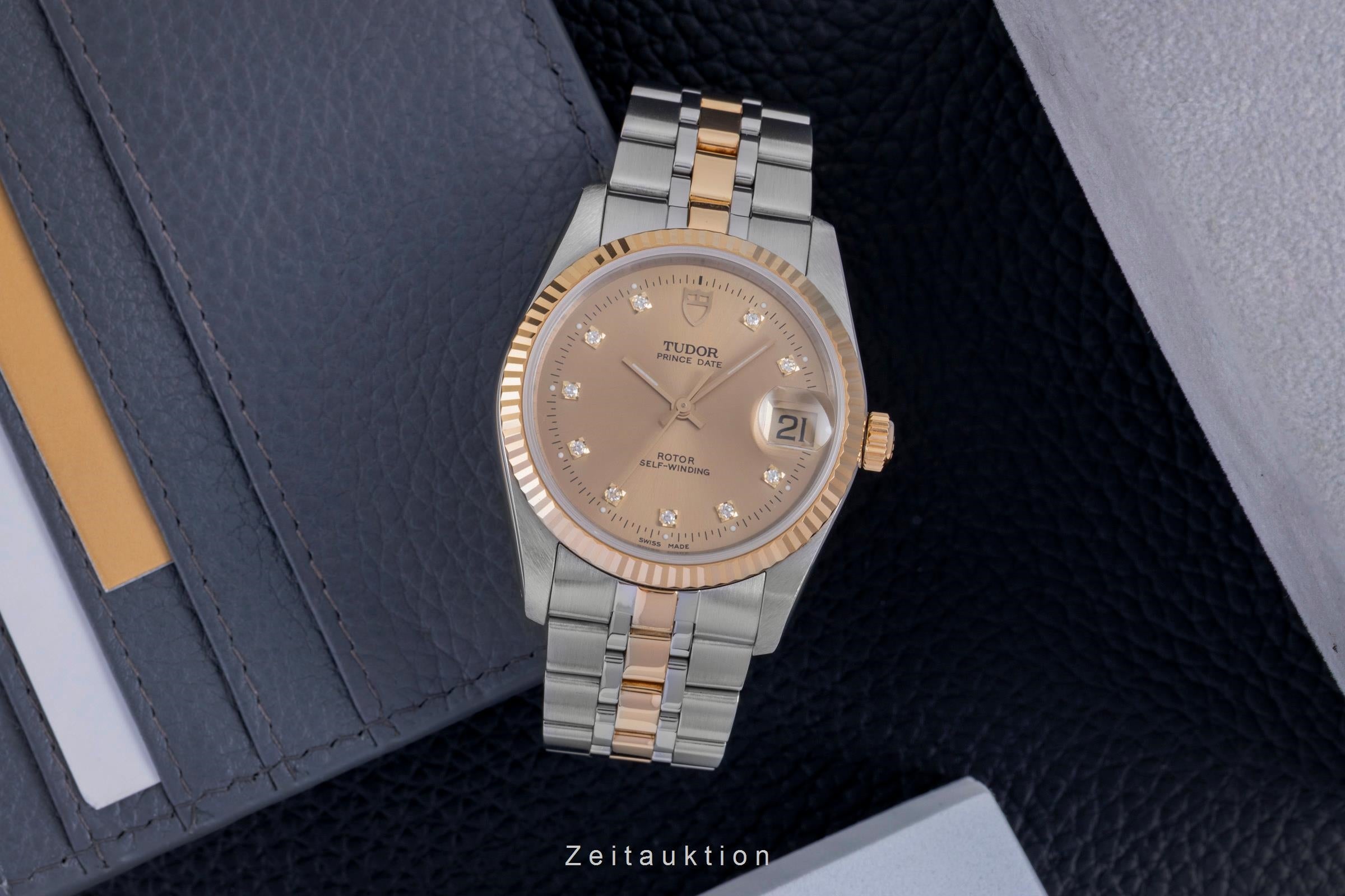 Tudor Prince Date steel / gold automatic unisex 74033  [2600513]