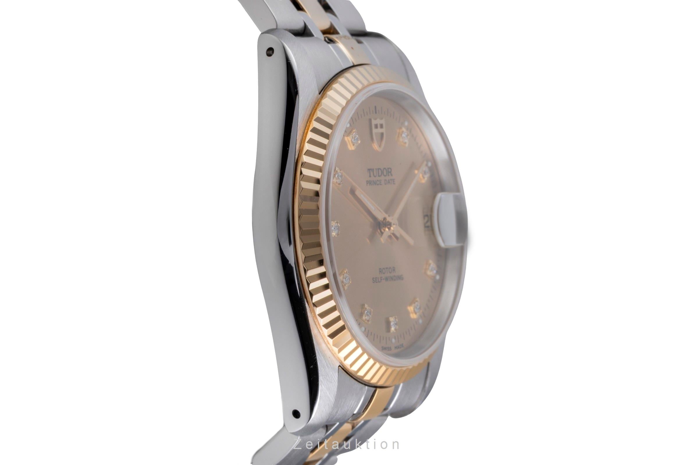 Tudor Prince Date steel / gold automatic unisex 74033  [2600513]