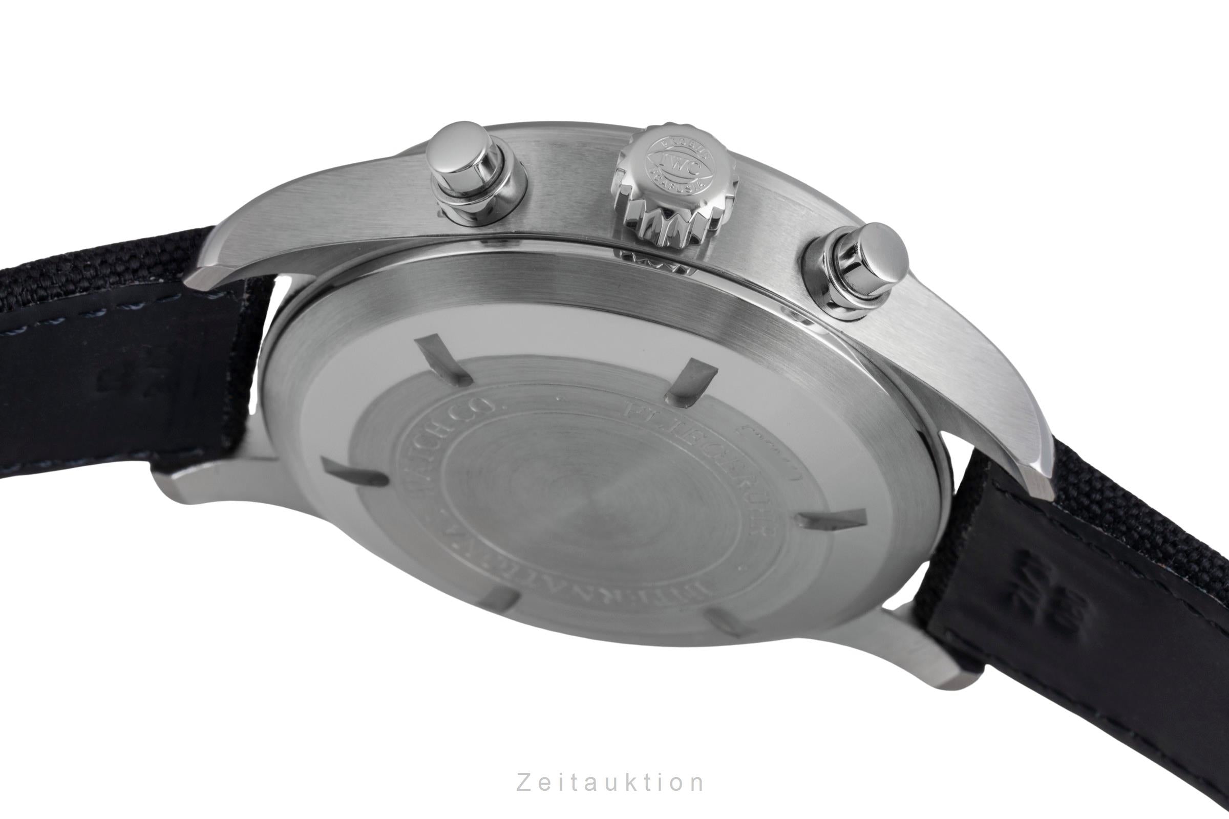 IWC Fliegerchronograph chronograph steel automatic men's watch IW377701 LP: 7800EUR  [2600517]