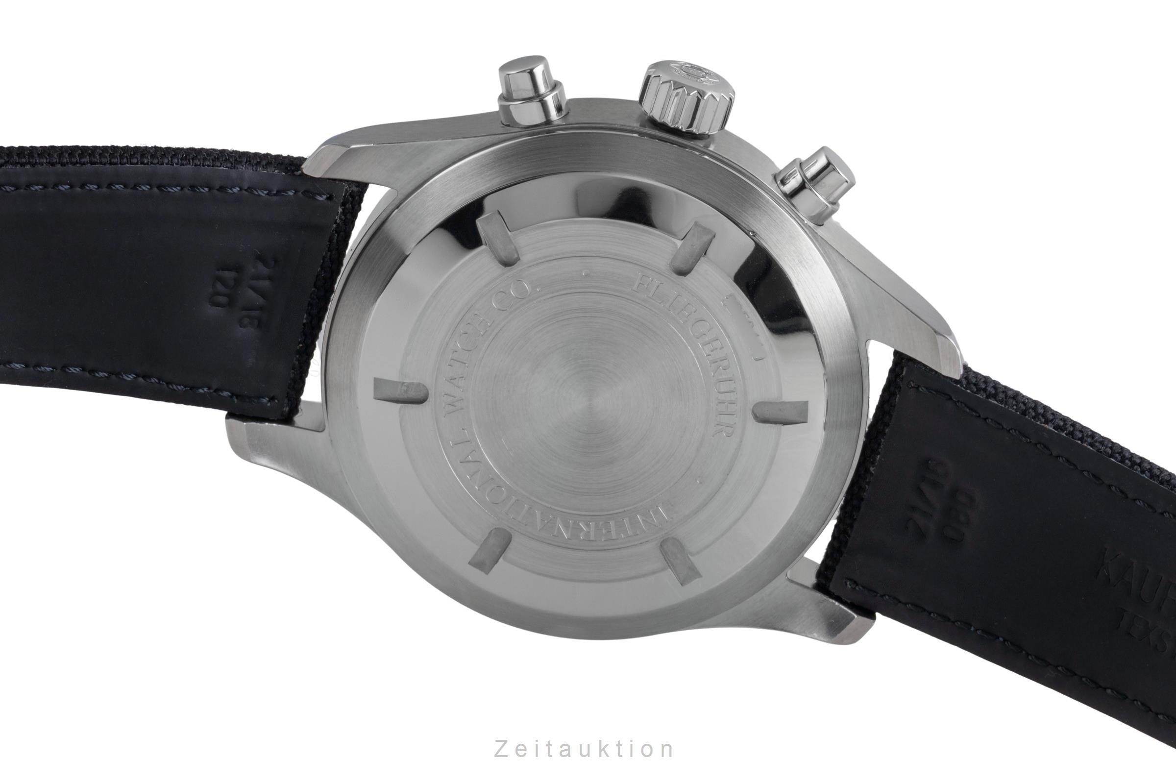 IWC Fliegerchronograph chronograph steel automatic men's watch IW377701 LP: 7800EUR  [2600517]