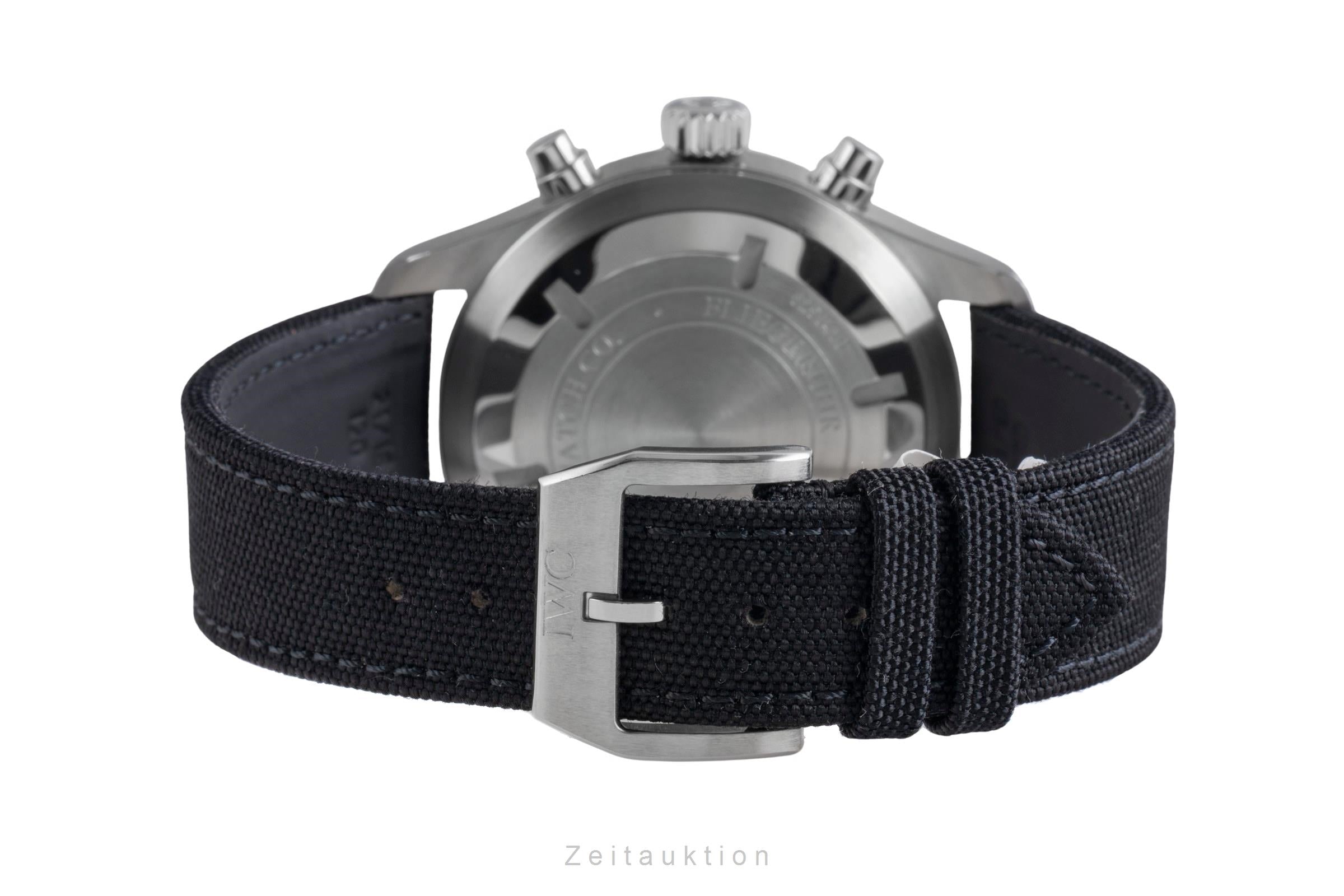 IWC Fliegerchronograph chronograph steel automatic men's watch IW377701 LP: 7800EUR  [2600517]