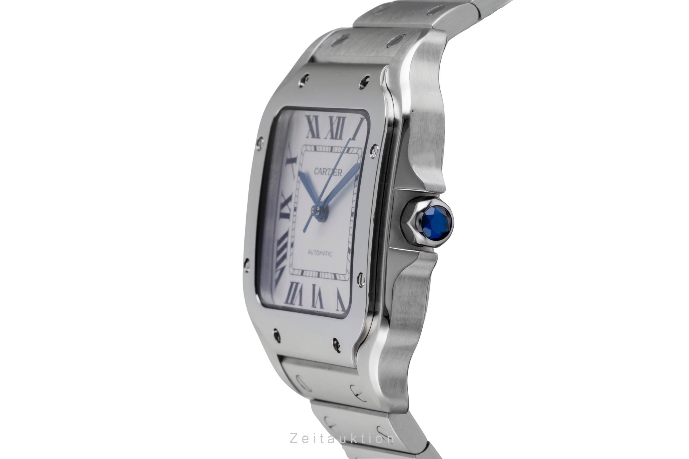 Cartier Santos acier automatique montre pour hommes WSSA0010 LP: 8050EUR  [2600519]