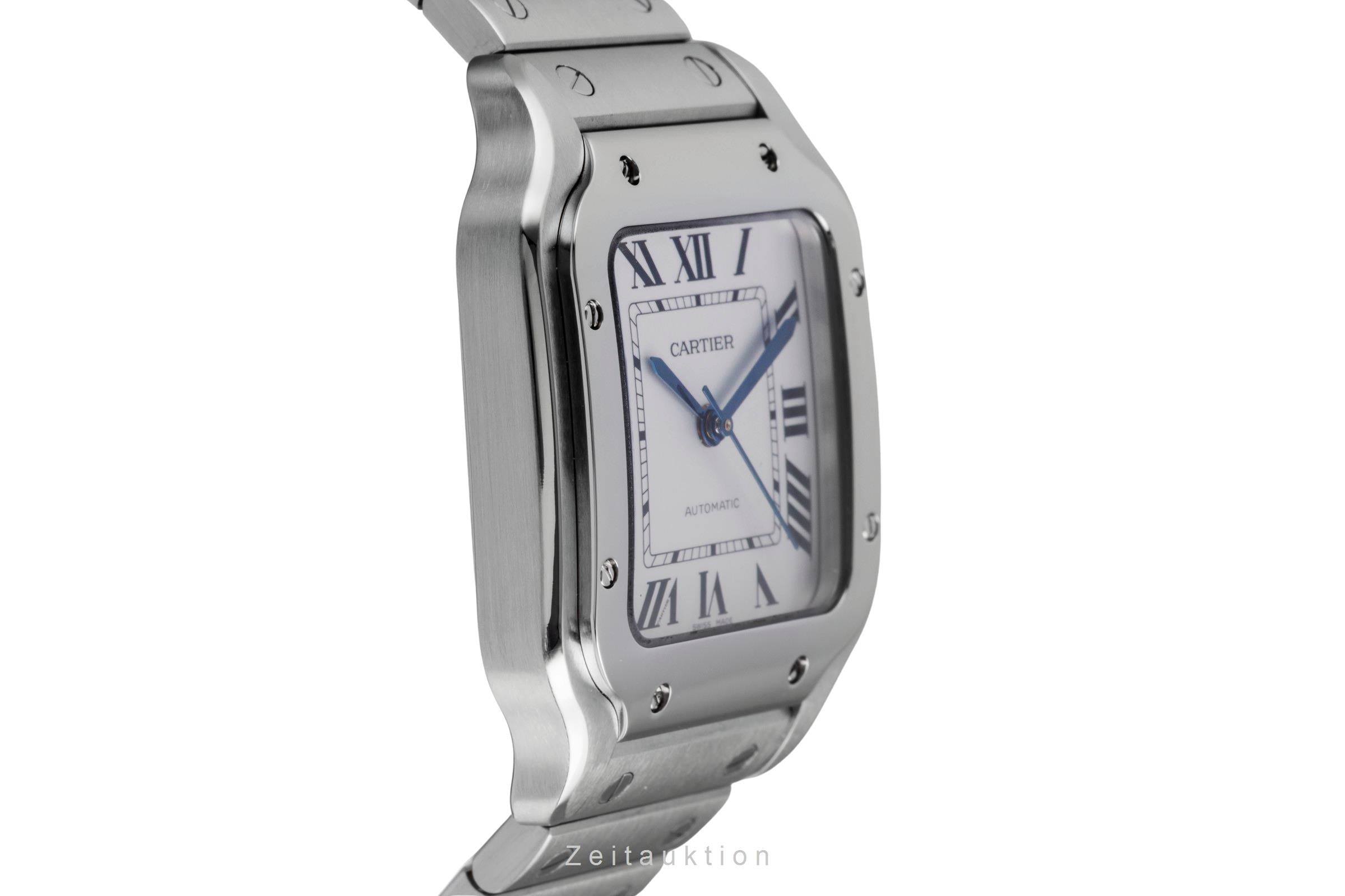 Cartier Santos acier automatique montre pour hommes WSSA0010 LP: 8050EUR  [2600519]