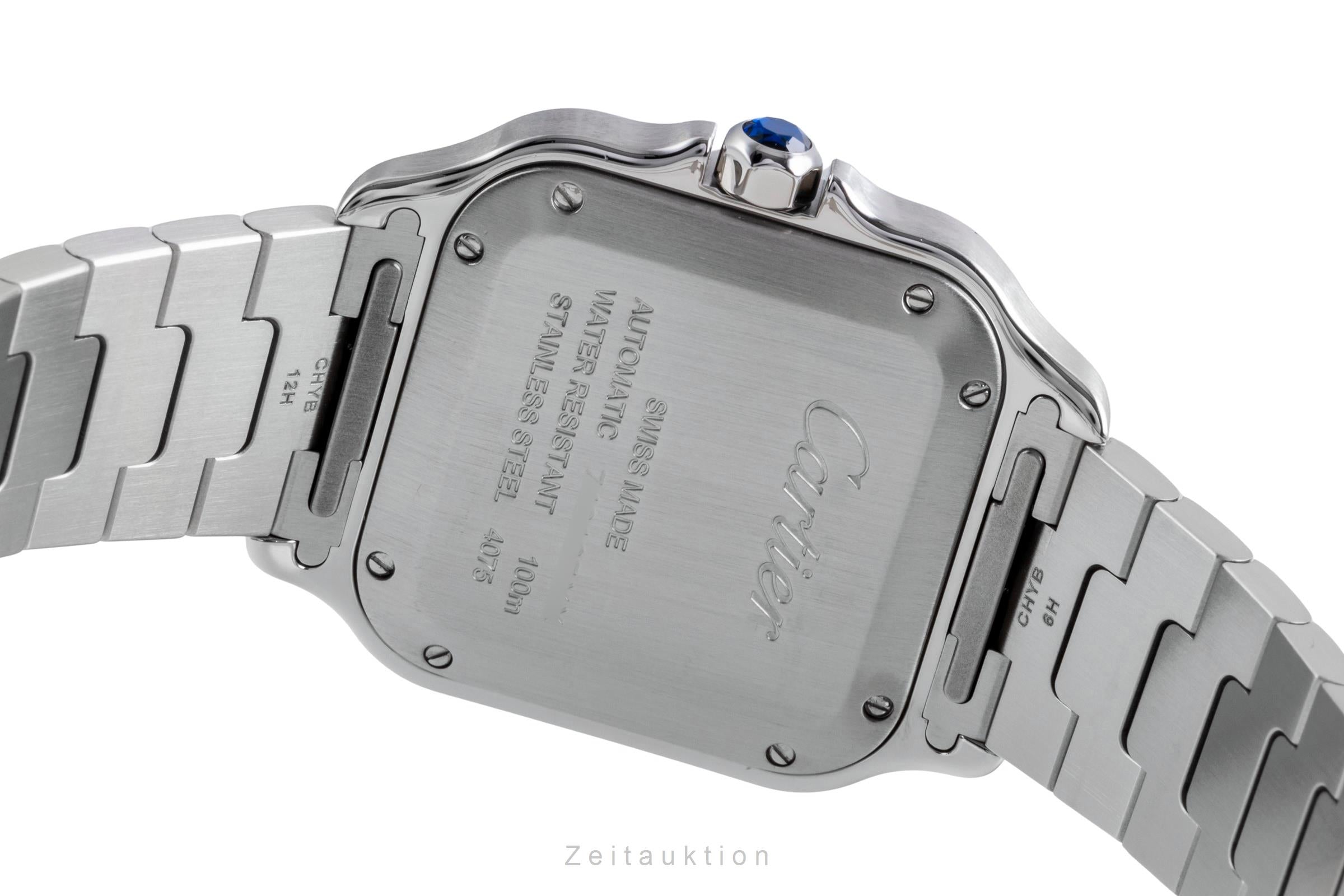 Cartier Santos acier automatique montre pour hommes WSSA0010 LP: 8050EUR  [2600519]