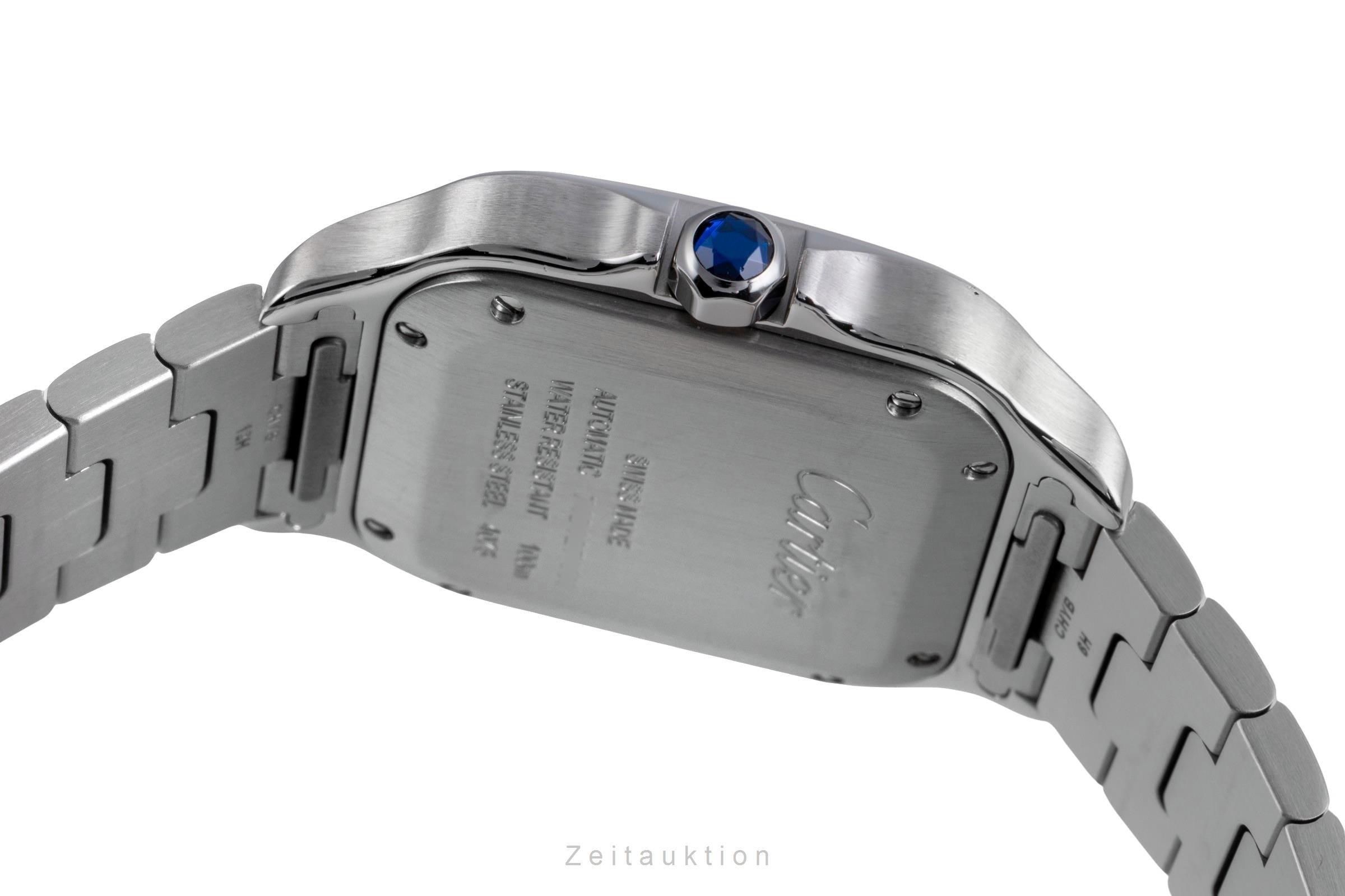 Cartier Santos acier automatique montre pour hommes WSSA0010 LP: 8050EUR  [2600519]
