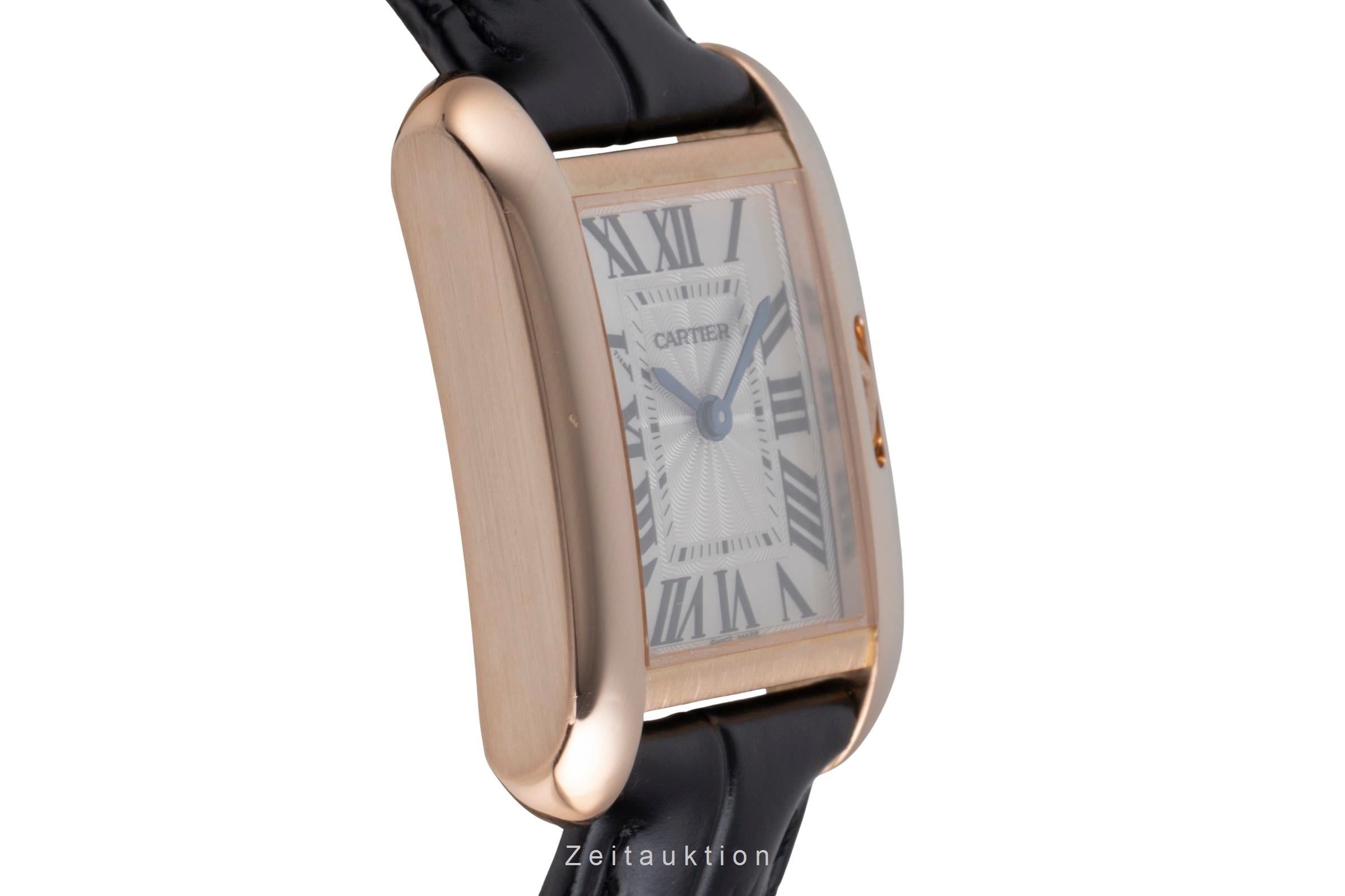Cartier Tank 18 ct red gold quartz women's watch W5310027  [2600520]