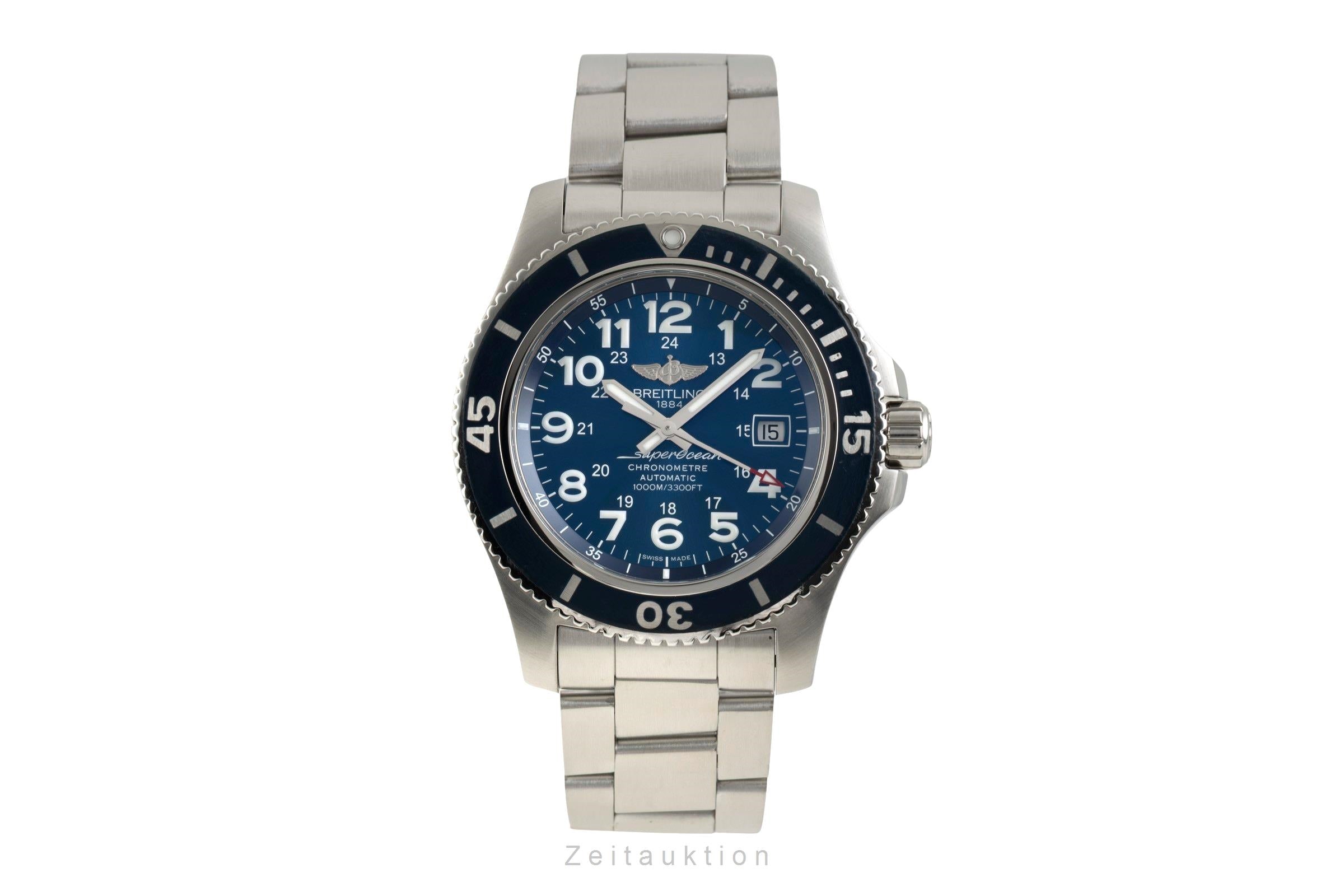 Breitling Superocean steel automatic men's watch A17392  [2600523]