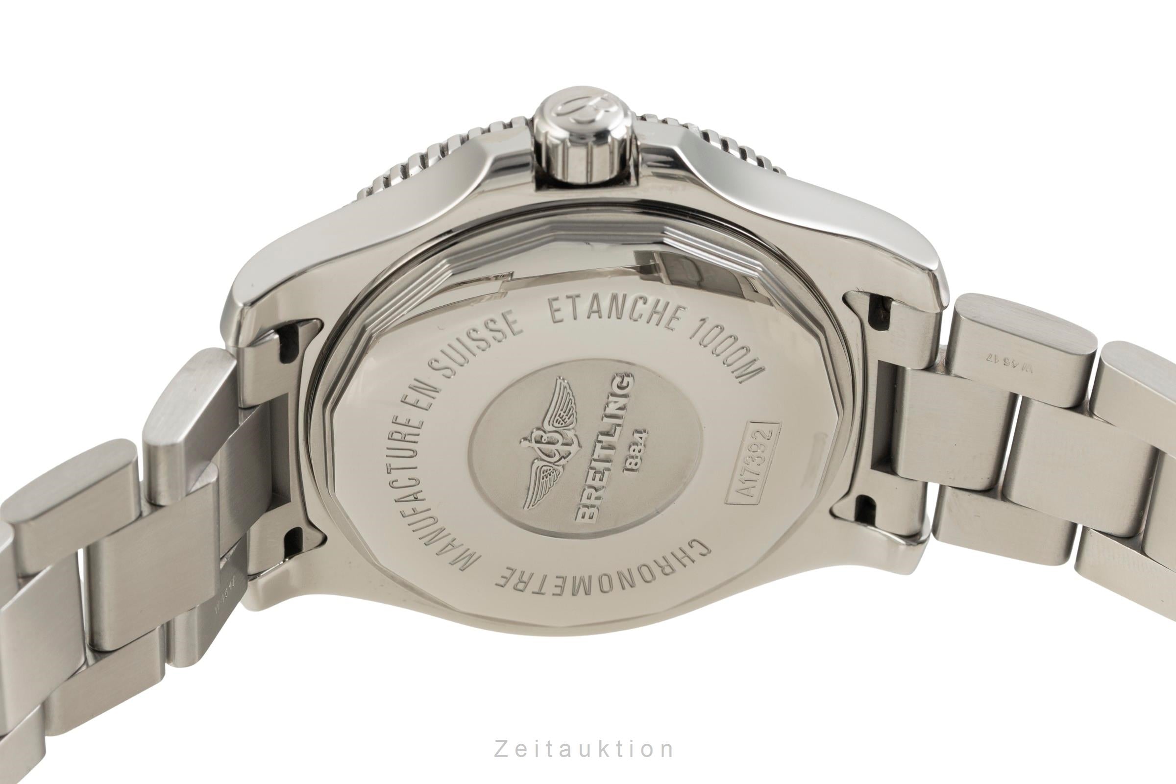 Breitling Superocean steel automatic men's watch A17392  [2600523]