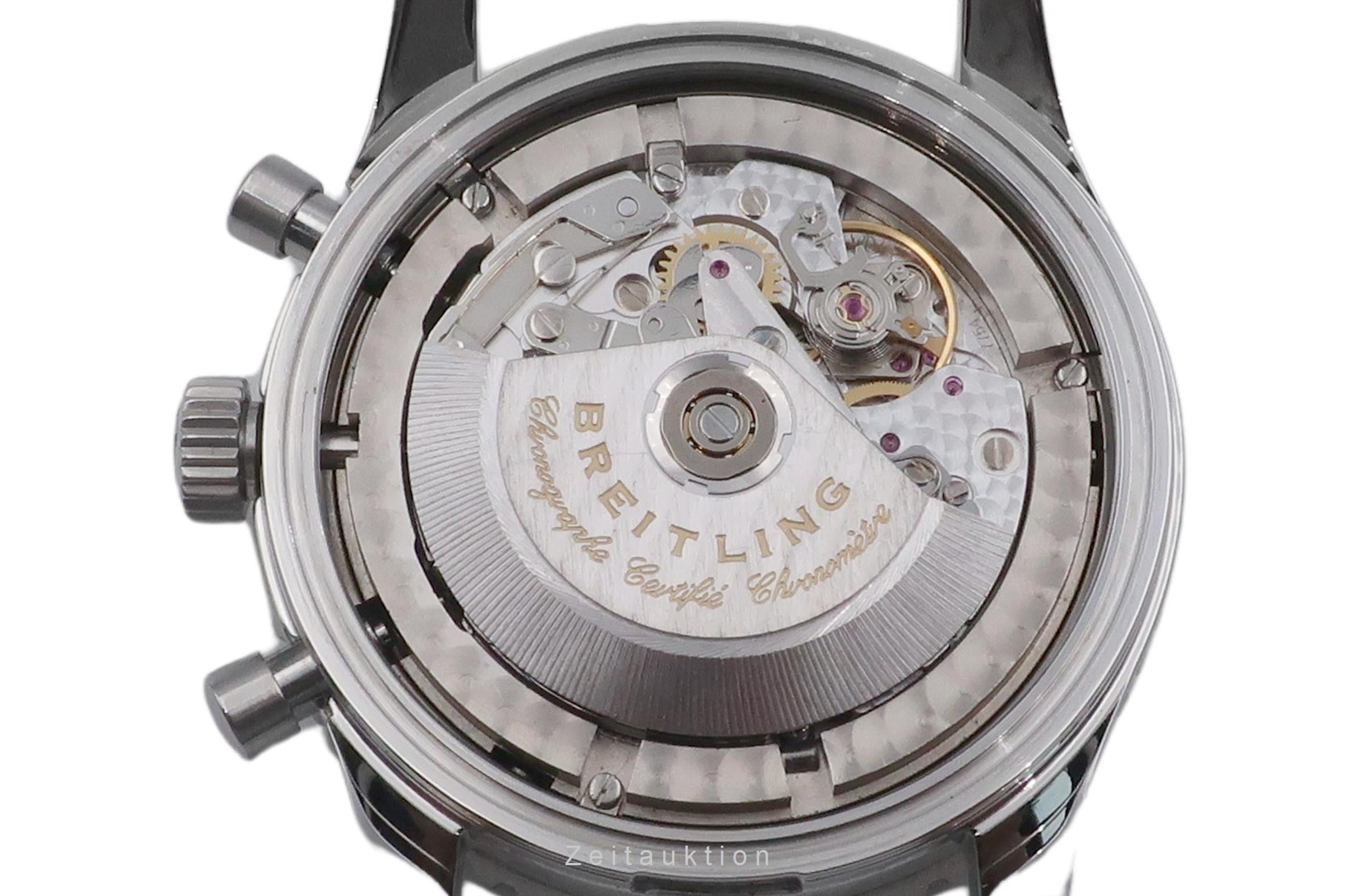 Breitling Navitimer World Chronograph Stahl Automatik Ref. A24322 B&P 2006 [2600524]