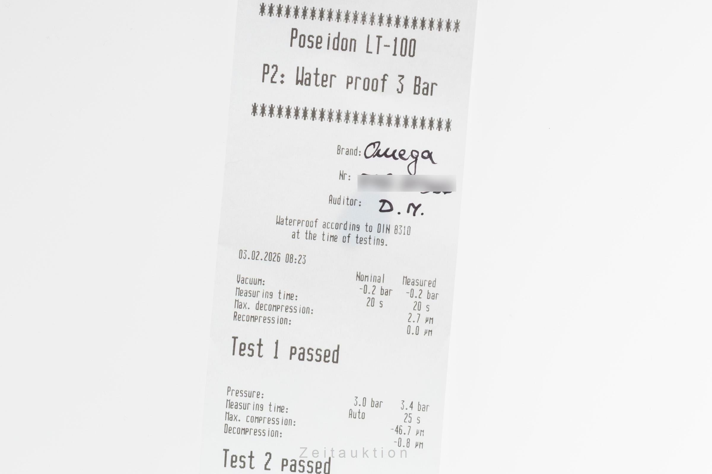 Omega Speedmaster Date chronograph steel / gold automatic men's watch 3311.20 LP: 8200EUR  [2600526]