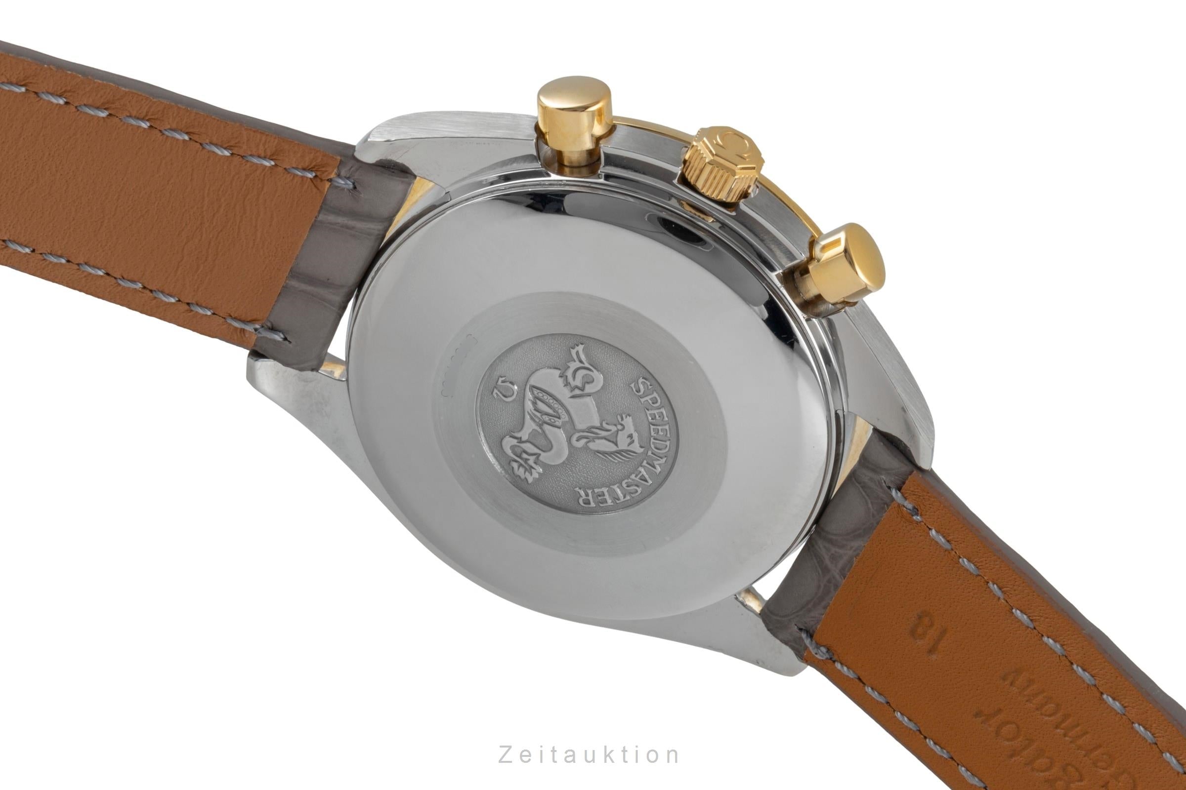 Omega Speedmaster Date chronograph steel / gold automatic men's watch 3311.20 LP: 8200EUR  [2600526]