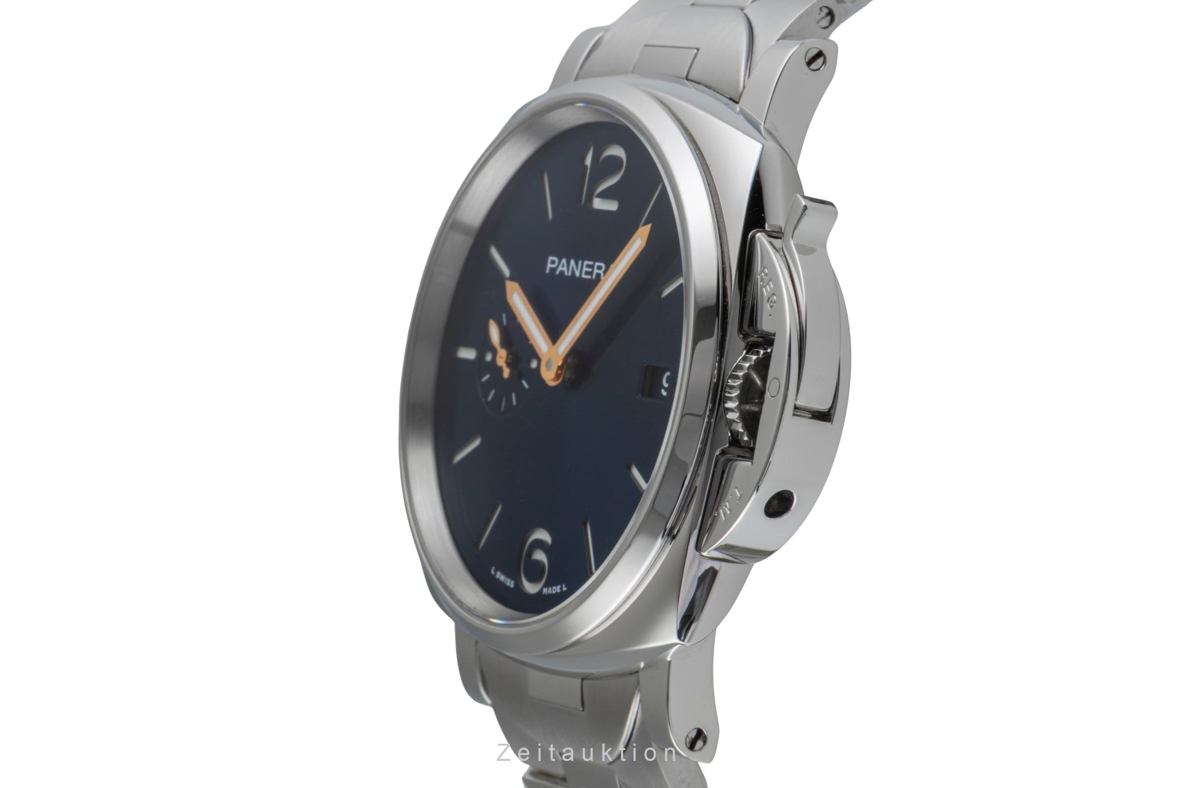 Panerai Luminor  acero automático reloj para caballeros PAM01124 LP: 8200EUR  [2600528]