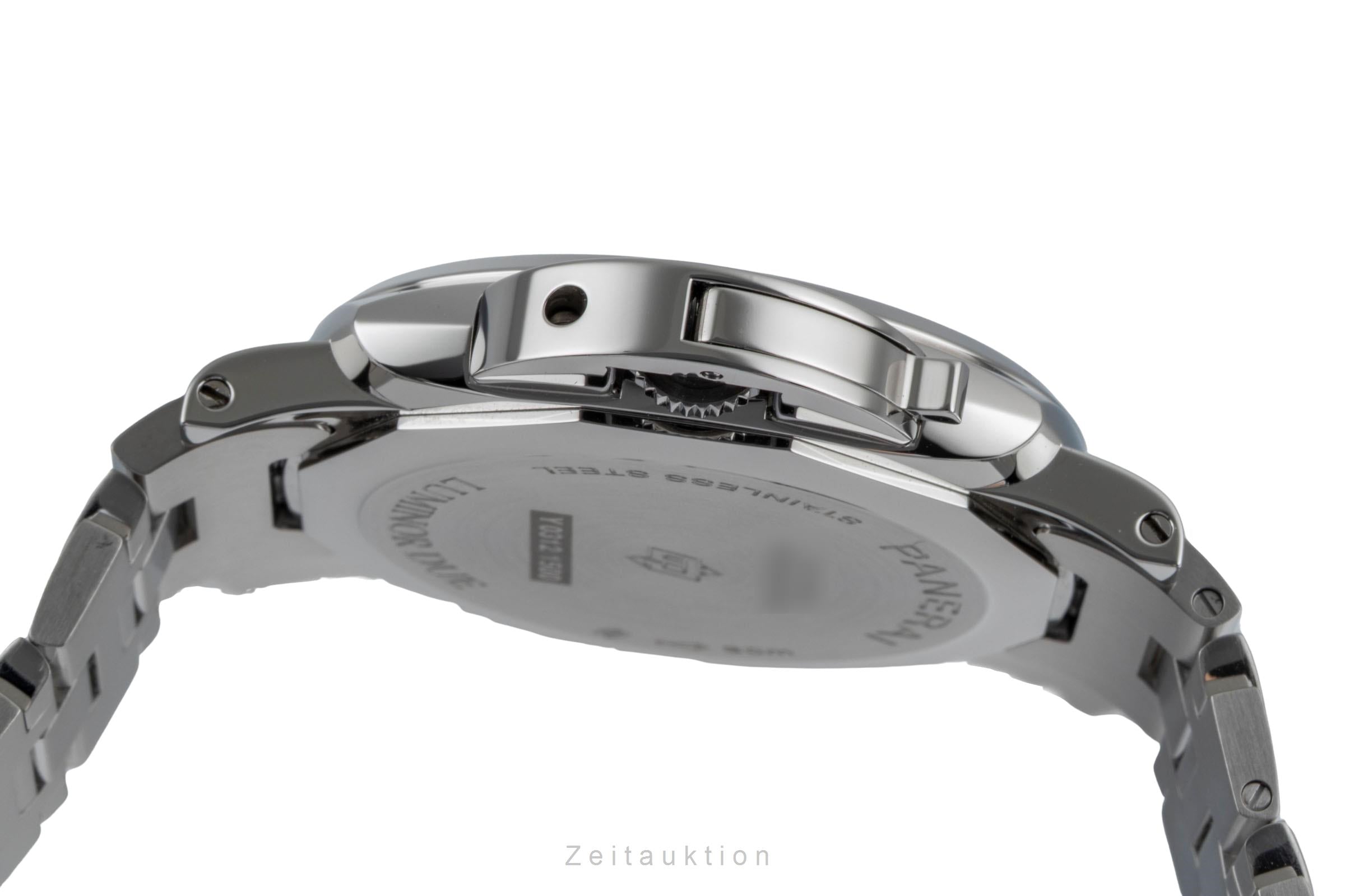 Panerai Luminor  acero automático reloj para caballeros PAM01124 LP: 8200EUR  [2600528]