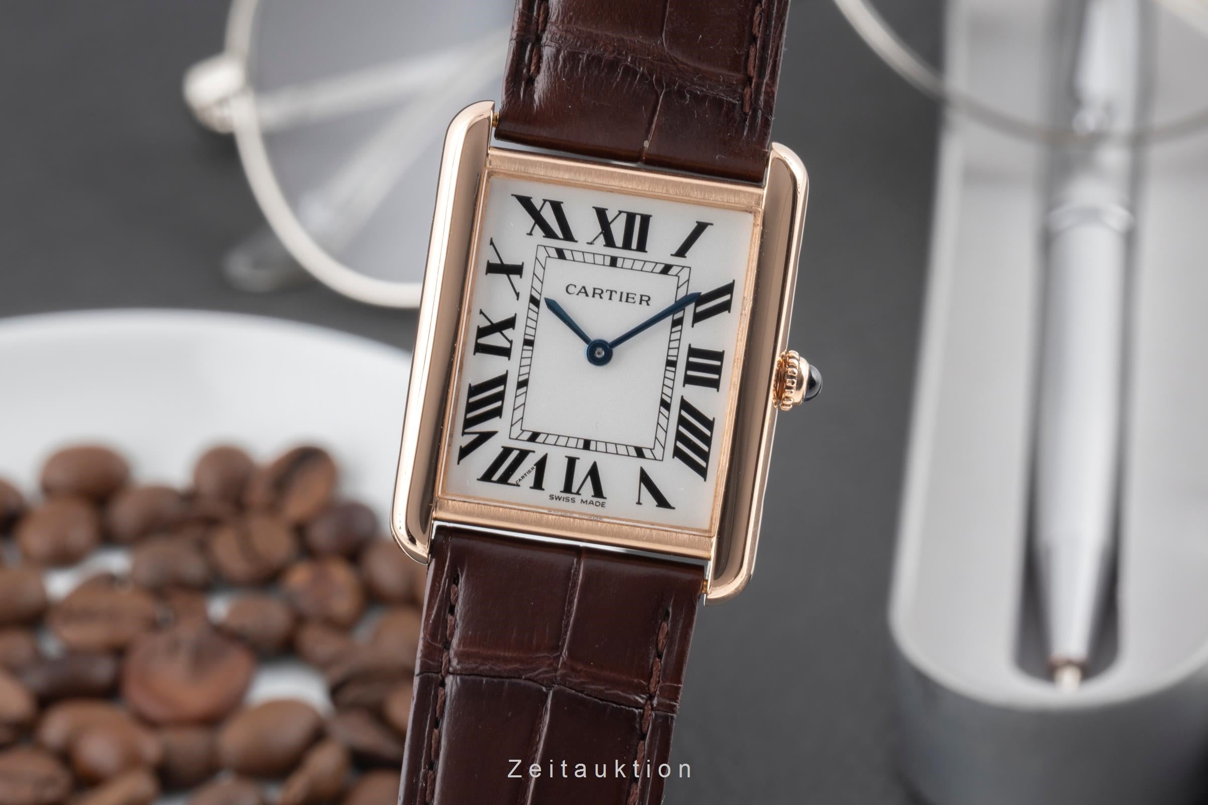 Cartier Tank steel / gold quartz men's watch W5200025  [2600531]