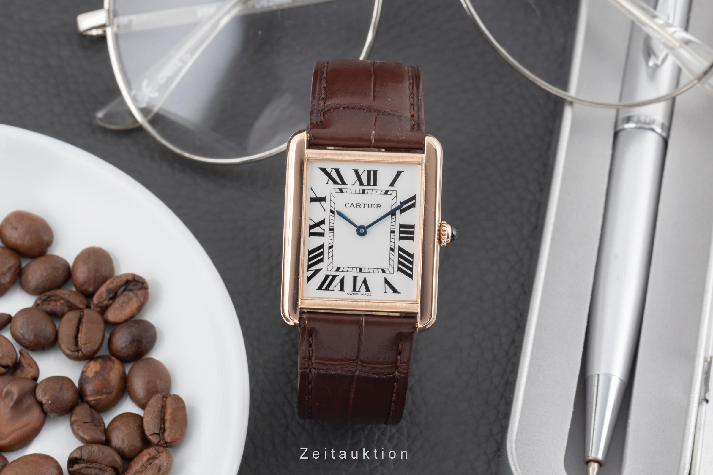 Cartier Tank steel / gold quartz men's watch W5200025  [2600531]