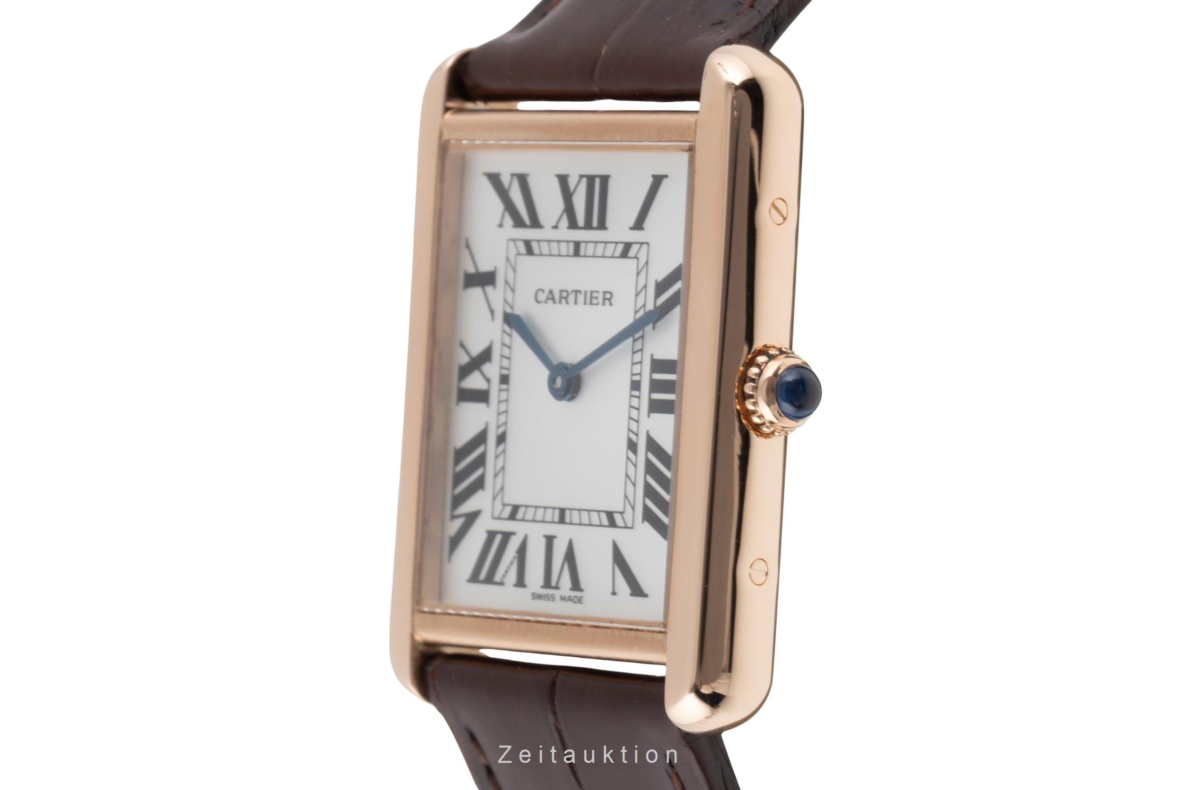 Cartier Tank steel / gold quartz men's watch W5200025  [2600531]